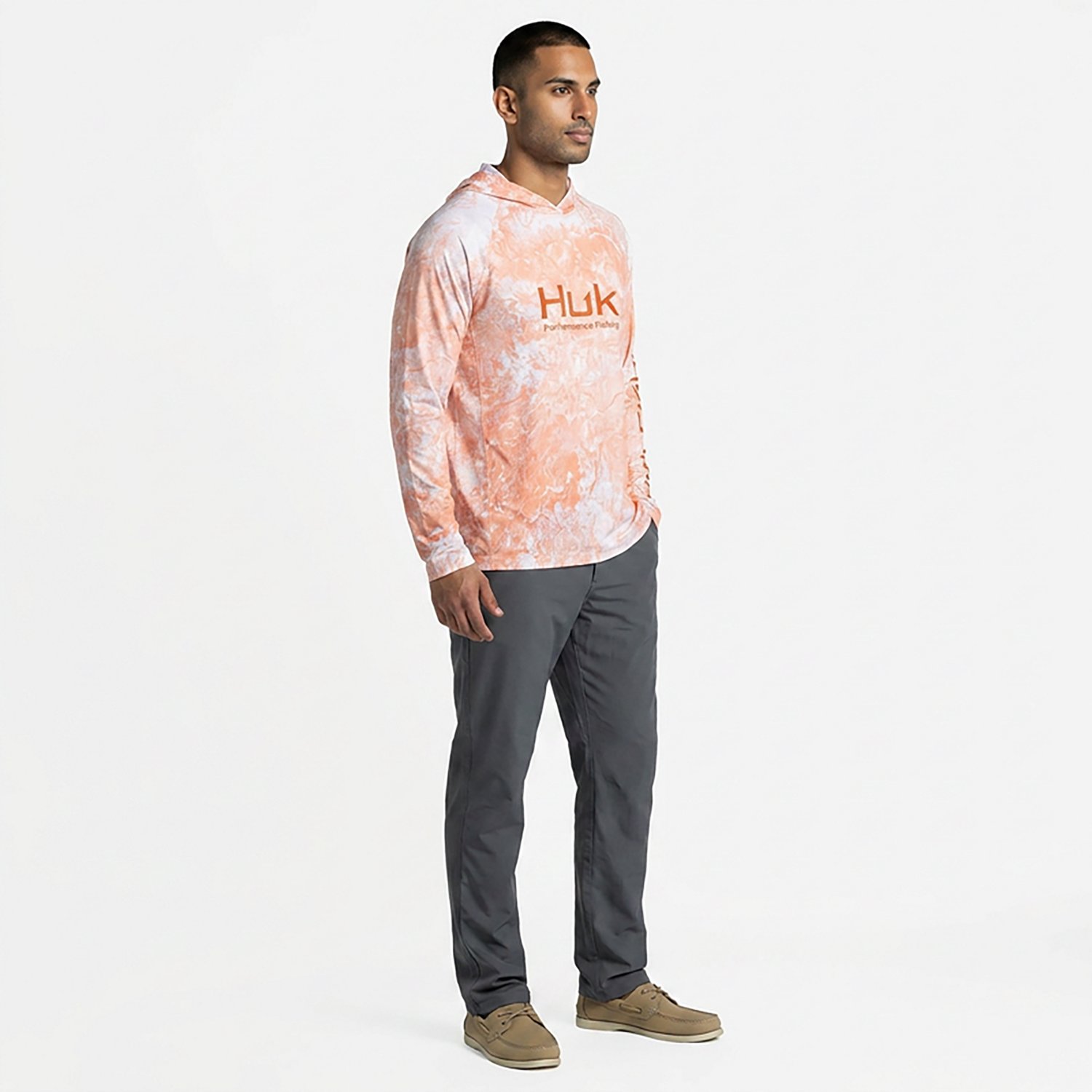 Huk Men's Mossy Oak Pursuit Hoodie - view number 3