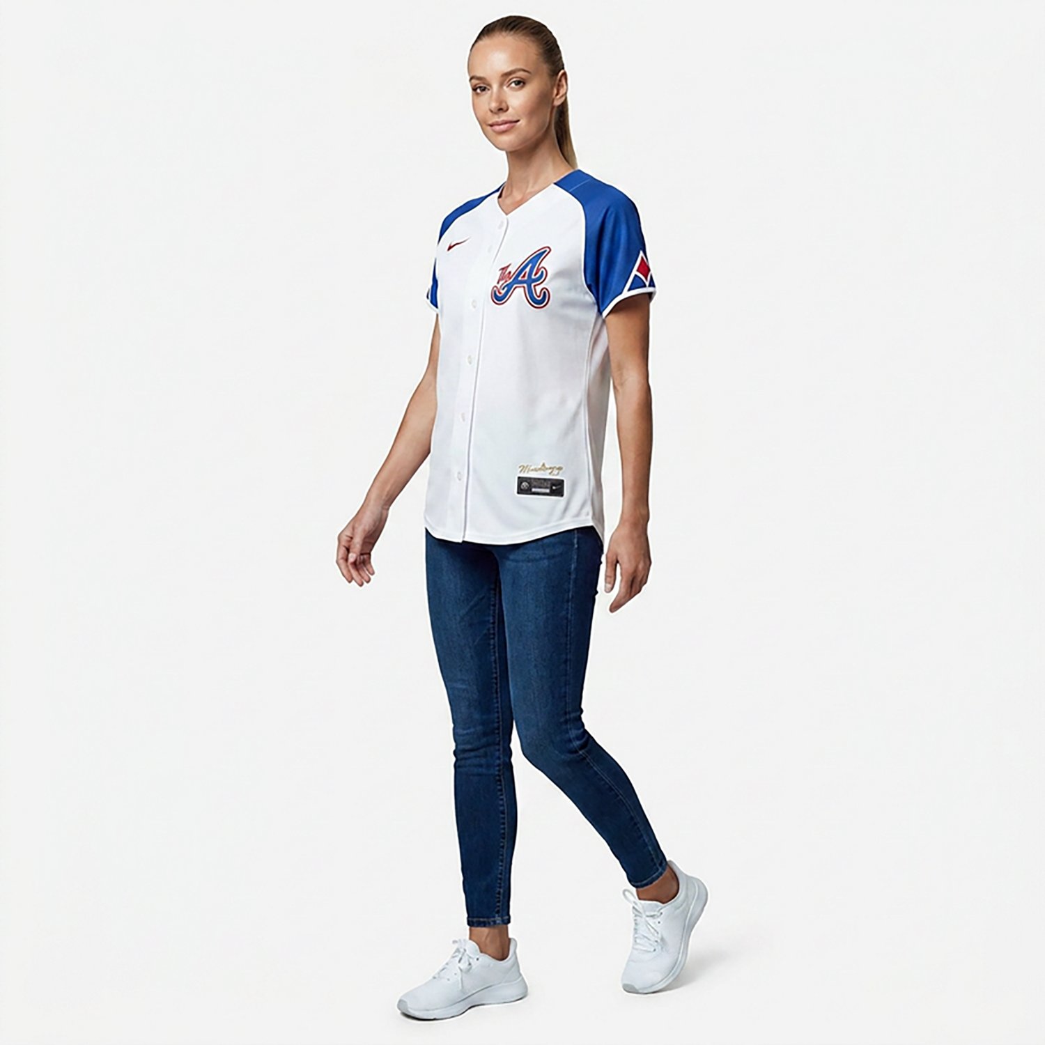 Nike Women's Atlanta Braves Limited City Connect Jersey - view number 3