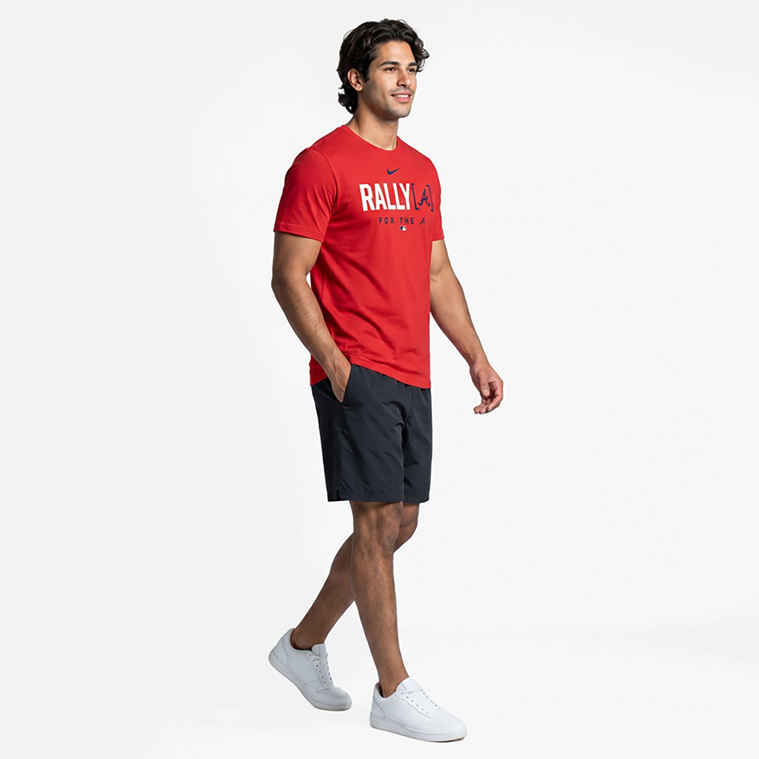 Nike Men’s Atlanta Braves Rally Home T-shirt