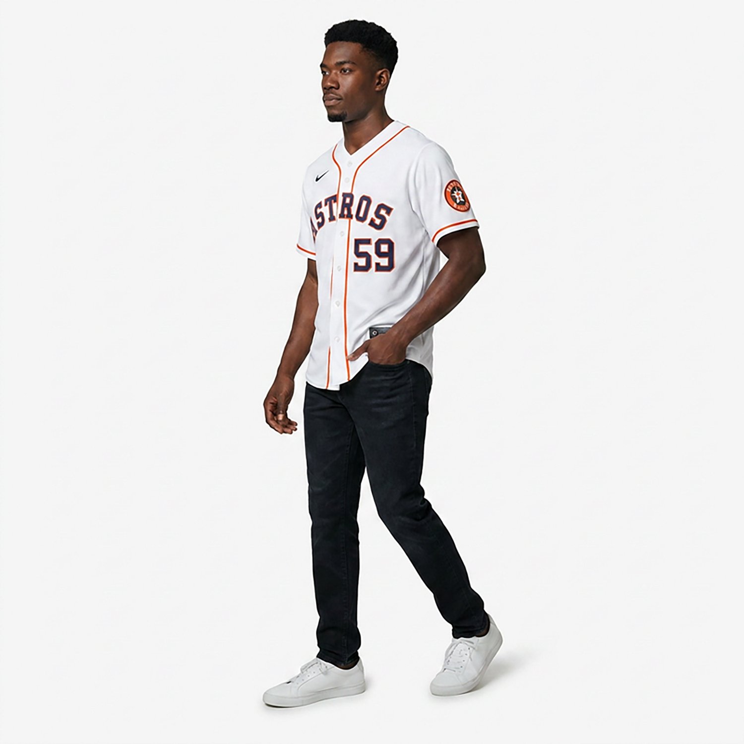 Nike Framber Valdez Houston Astros Home Limited Player Jersey - view number 3