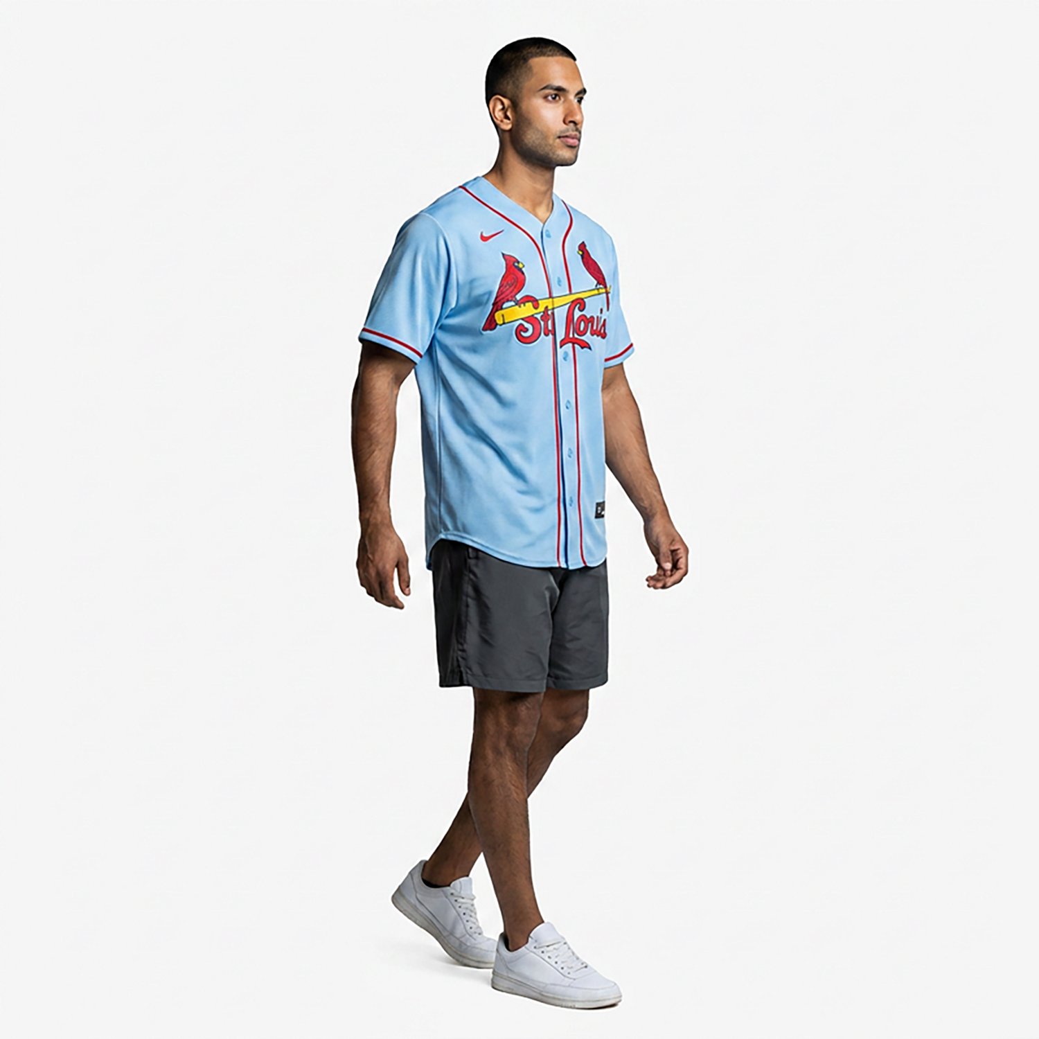 Nike Men's St. Louis Cardinals Alt1 Limited Jersey - view number 2