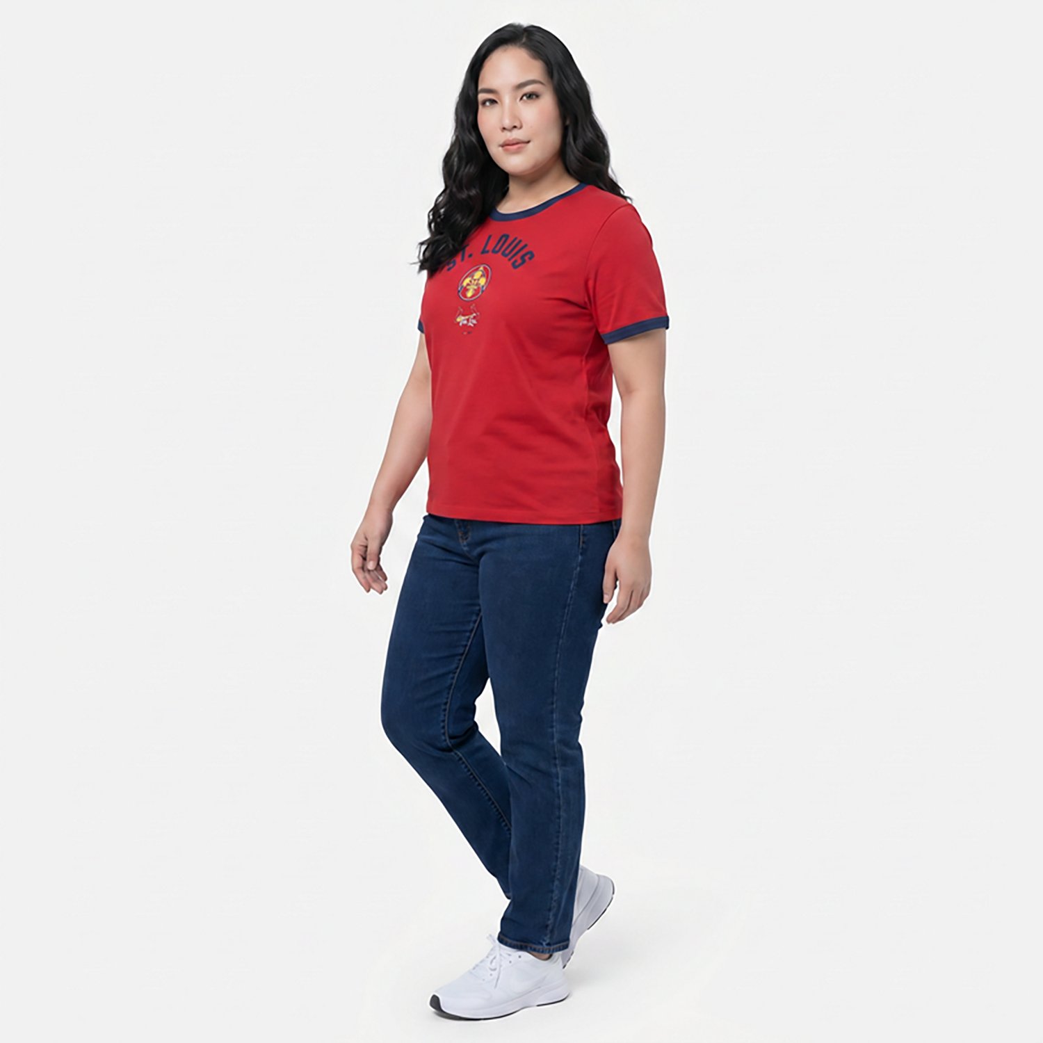 Nike St Louis Cardinals 2024 City Connect Ringer Tri-Blend T-Shirt