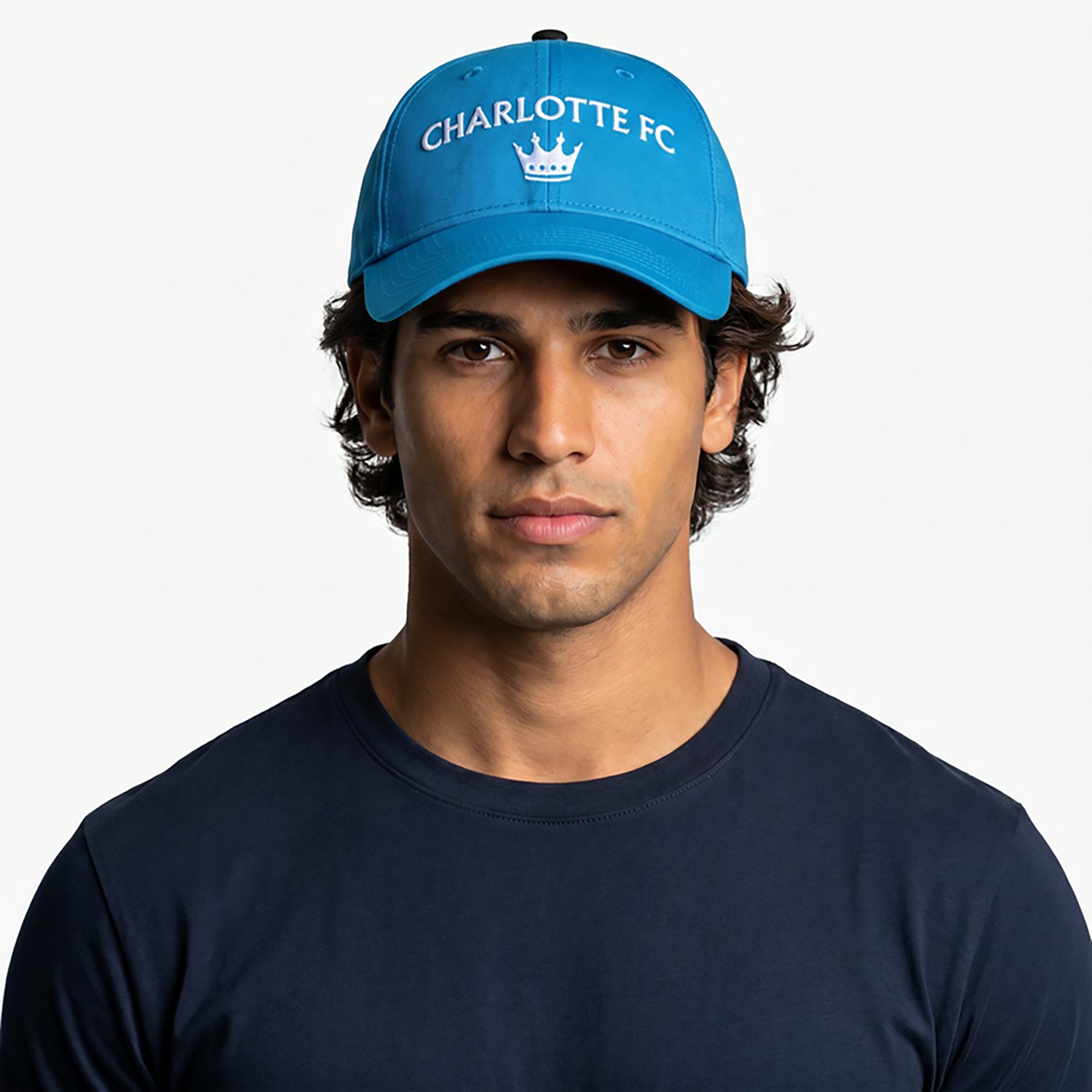 Fanatics Men's Charlotte FC Old School Unstructured Adjustable Cap - view number 2