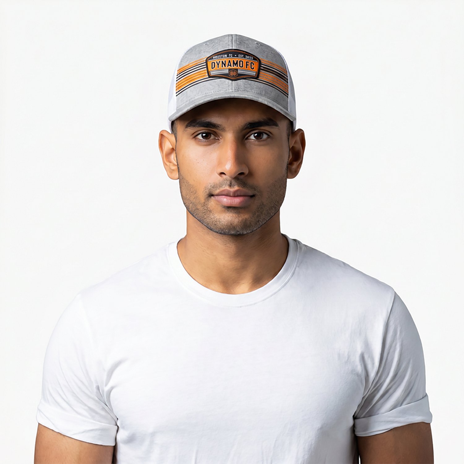 Fanatics Men's Houston Dynamo FC Stroke Structured Adjustable Cap - view number 4