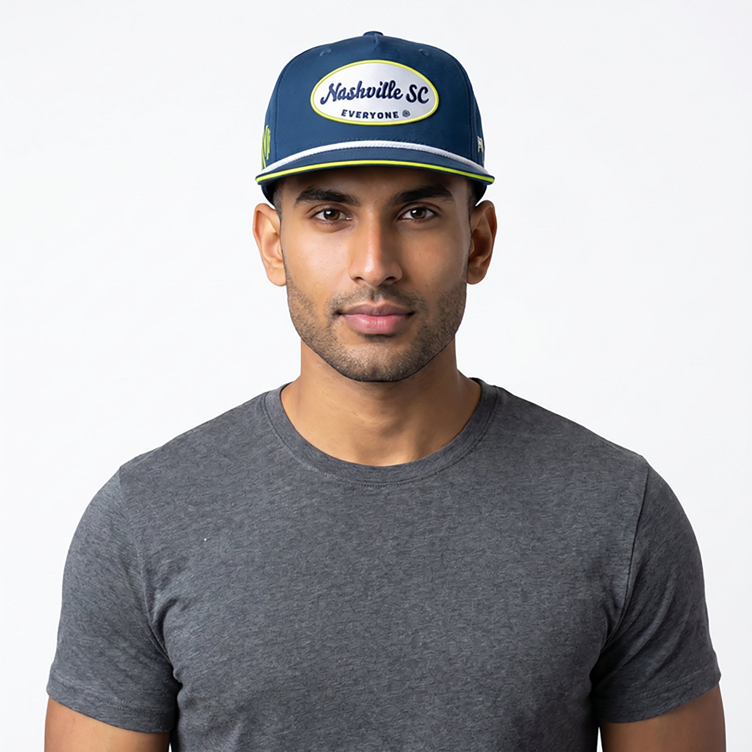 Fanatics Men's Nashville SC Iron Snapback Cap - view number 3