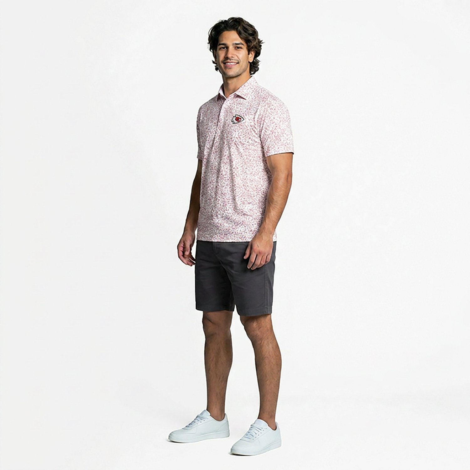 Antigua Men's Chiefs Motion Polo Shirt - view number 2