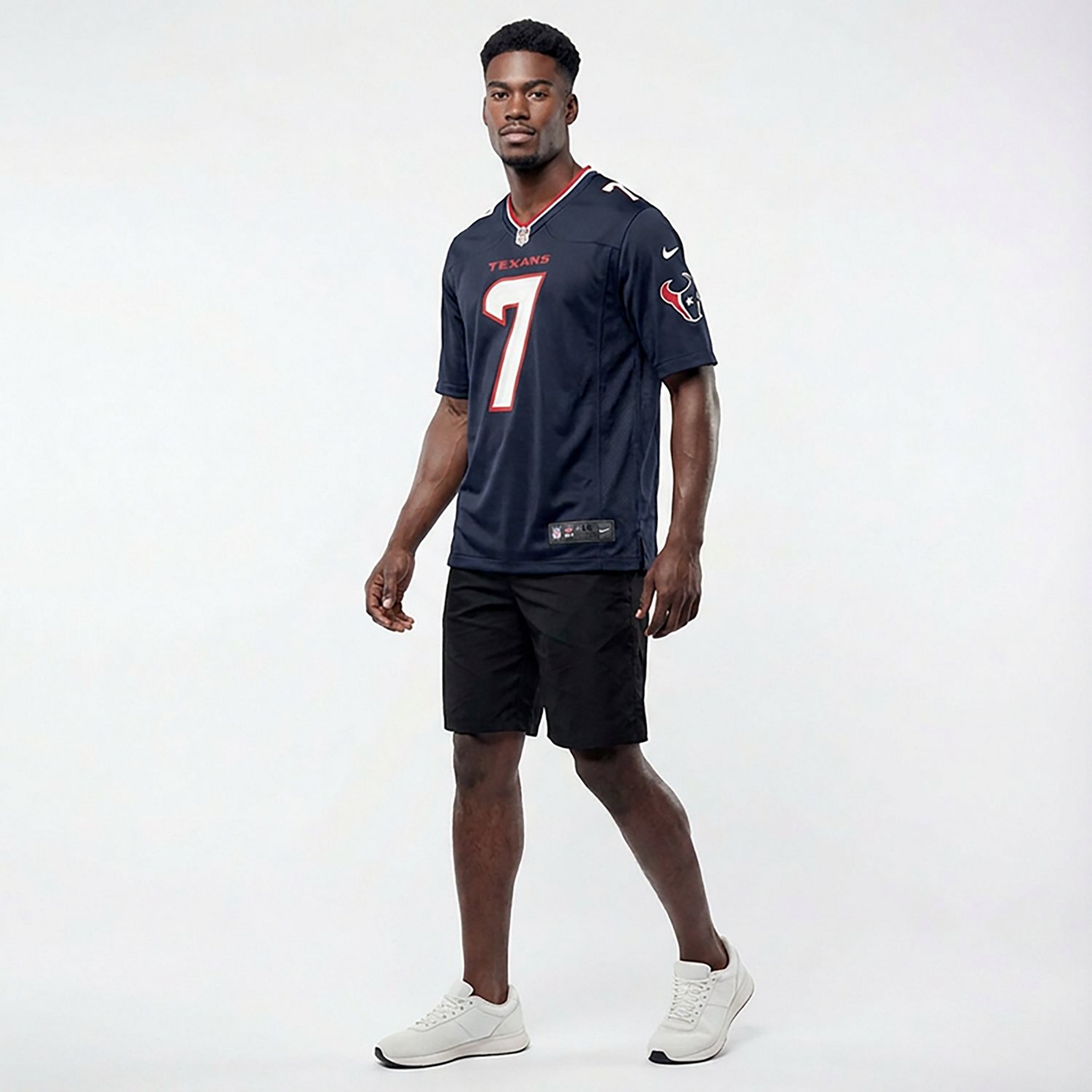 Nike Men's C.J. Stroud #7 Houston Texans Home Game Jersey - view number 3