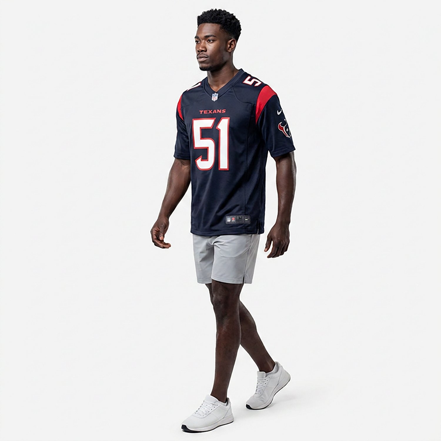 Nike Men's Houston Texans Will Anderson Jr. #51 Home Game Jersey - view number 3
