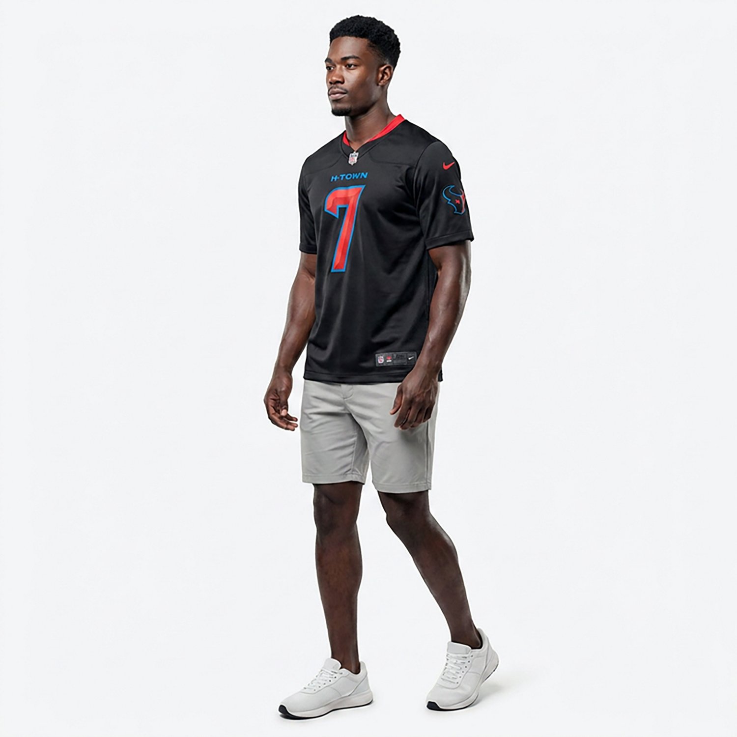 Nike Men's Houston Texans C.J. Stroud #7 Alternative Game Jersey - view number 2