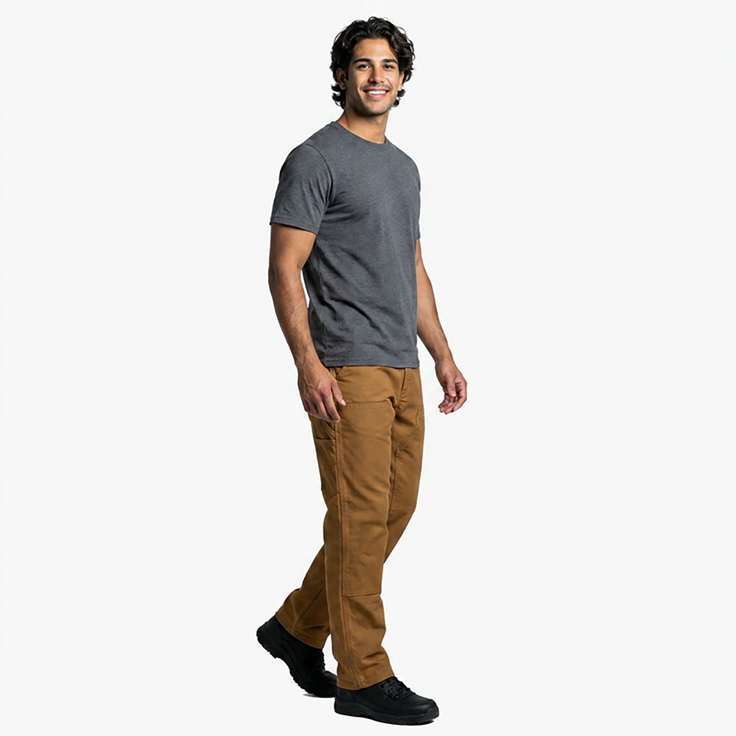 Carhartt Men's Relaxed Fit Rugged Flex Duck Double-Front Work Pants - view number 3