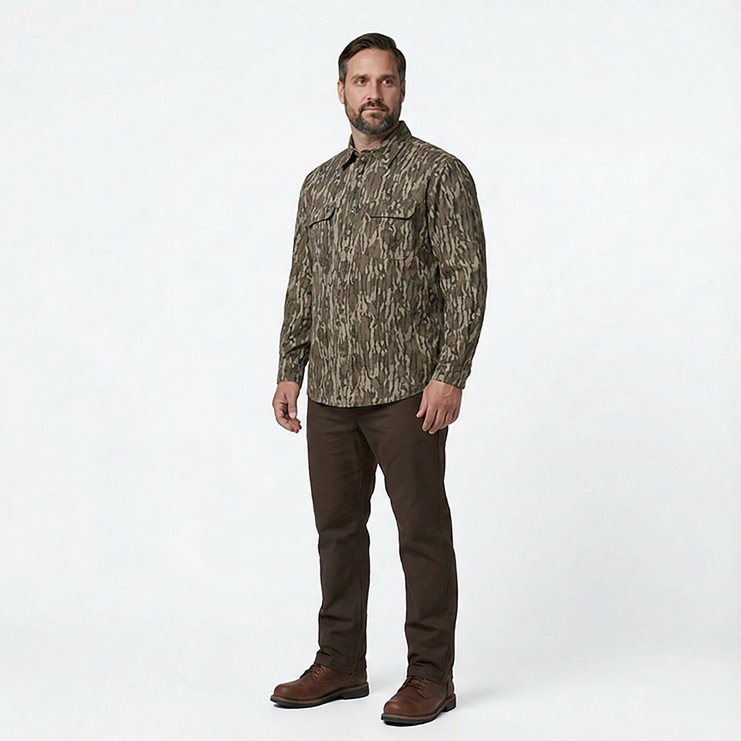 Magellan Outdoors Men's Stonewell Shirt Jacket - view number 3