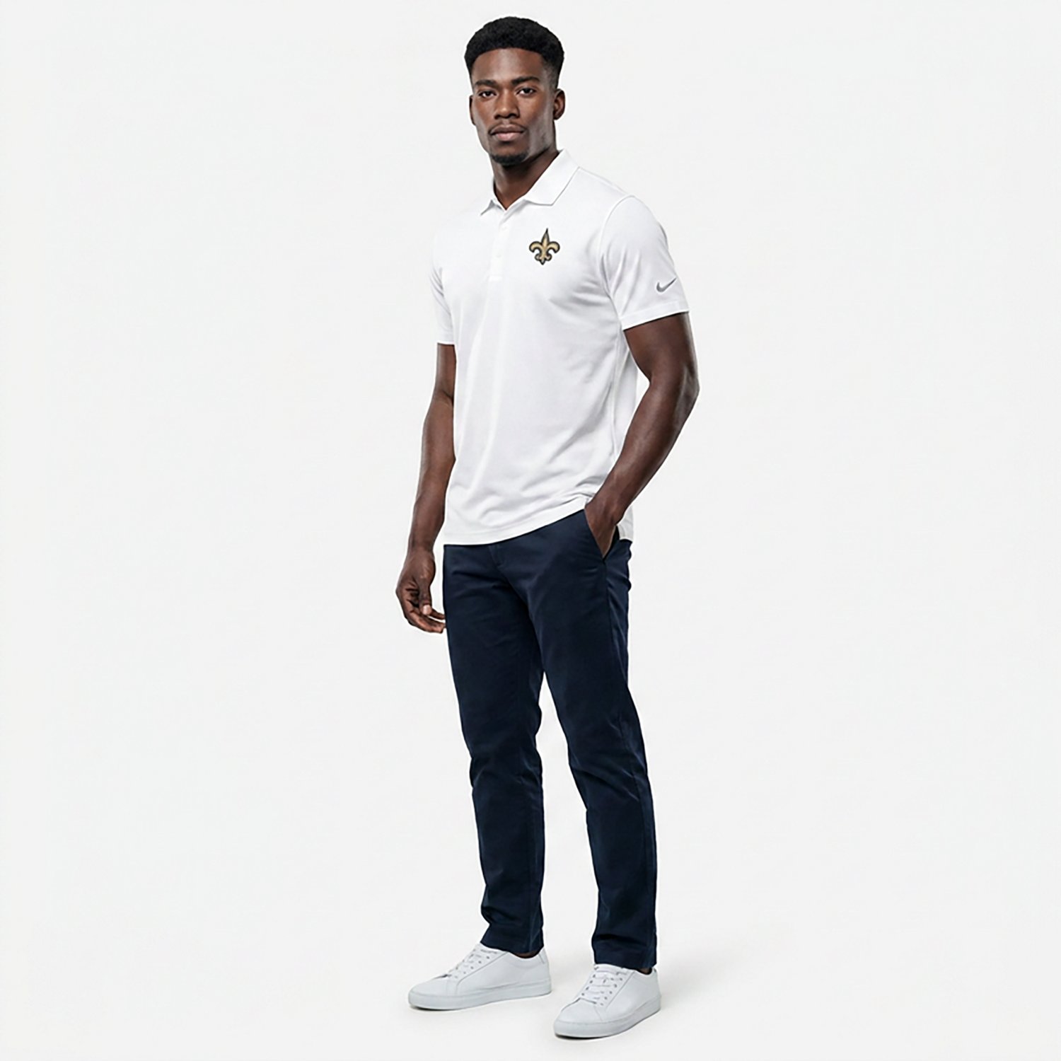 Nike Men's Saints Franchise Polo Shirt - view number 3