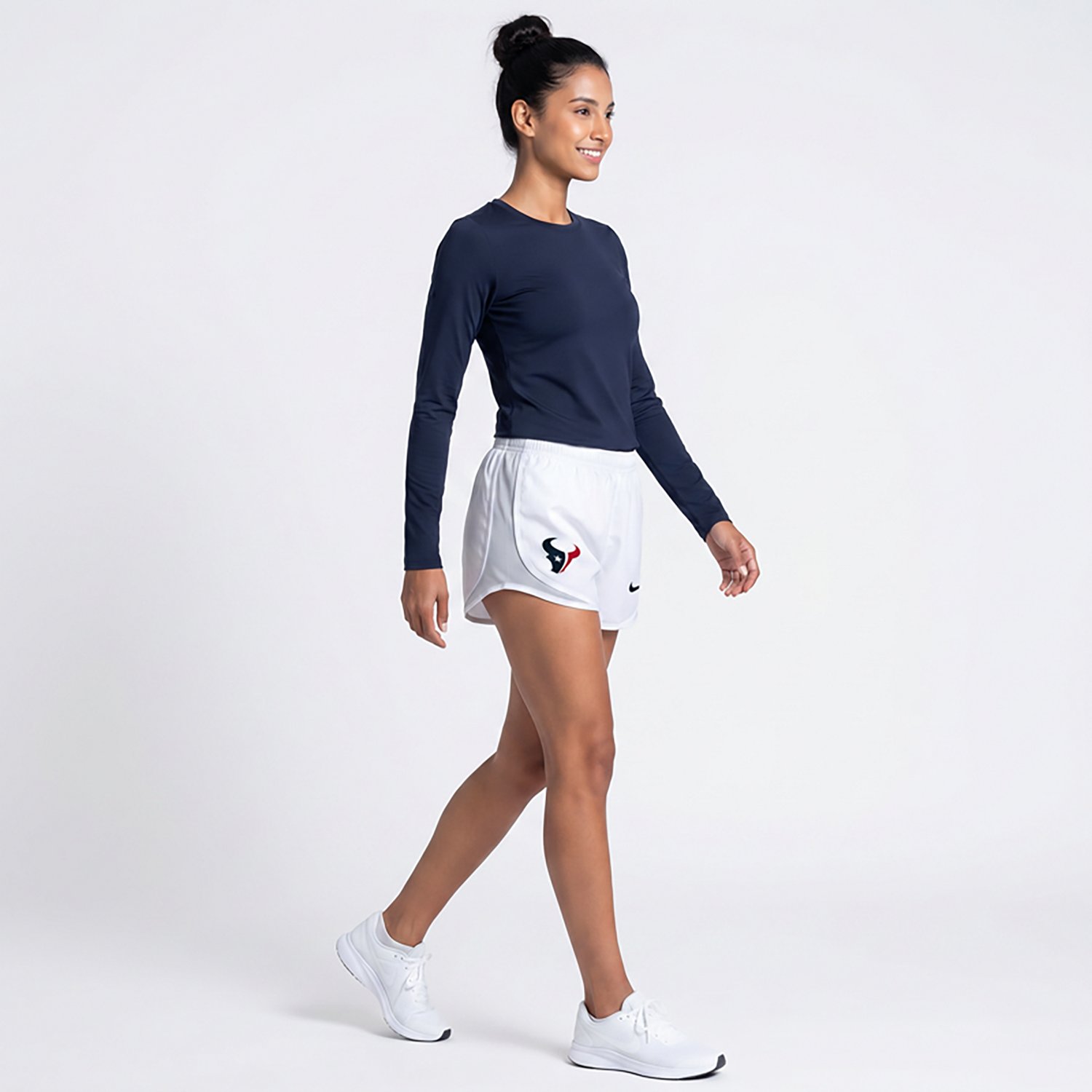 Nike Women's Houston Texans Tempo Shorts 3.25 in