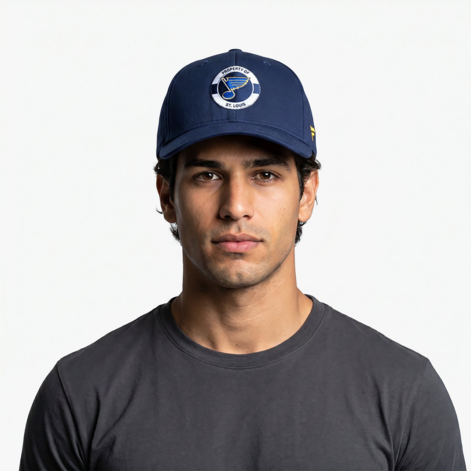 Fanatics Blues Train Flat Brim Snapback Cap - view number 2
