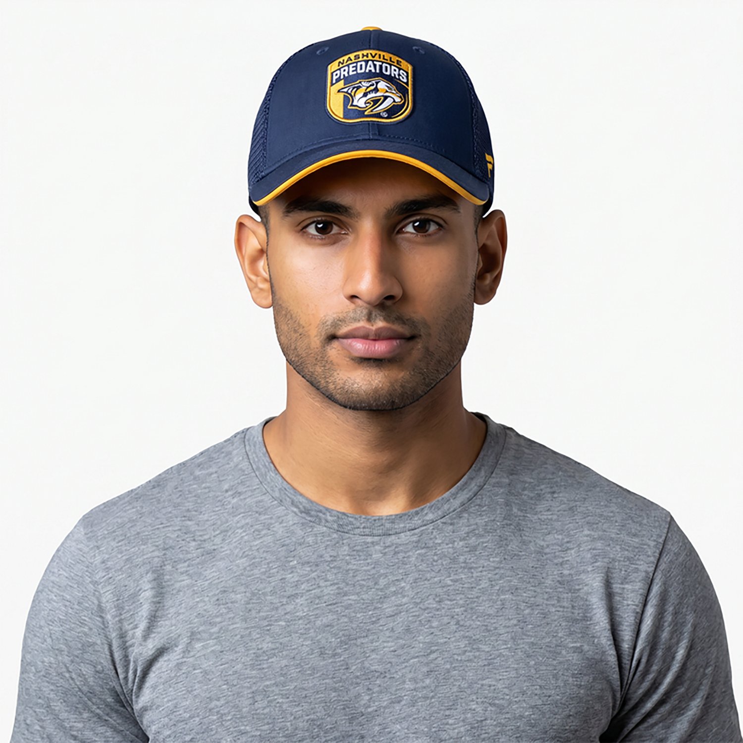 Fanatics Predators Draft Str Adj Meshback Trucker Cap - view number 2