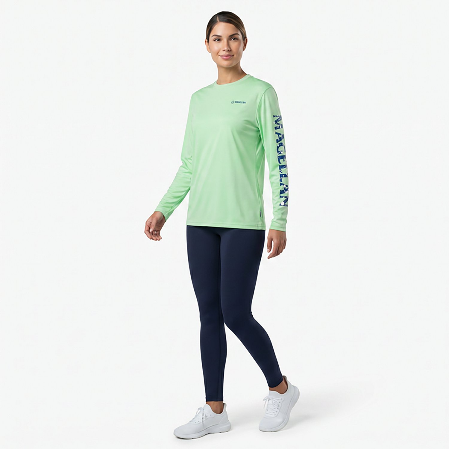 Magellan Outdoors Women's Caddo Lake Logo Long Sleeve T-Shirt