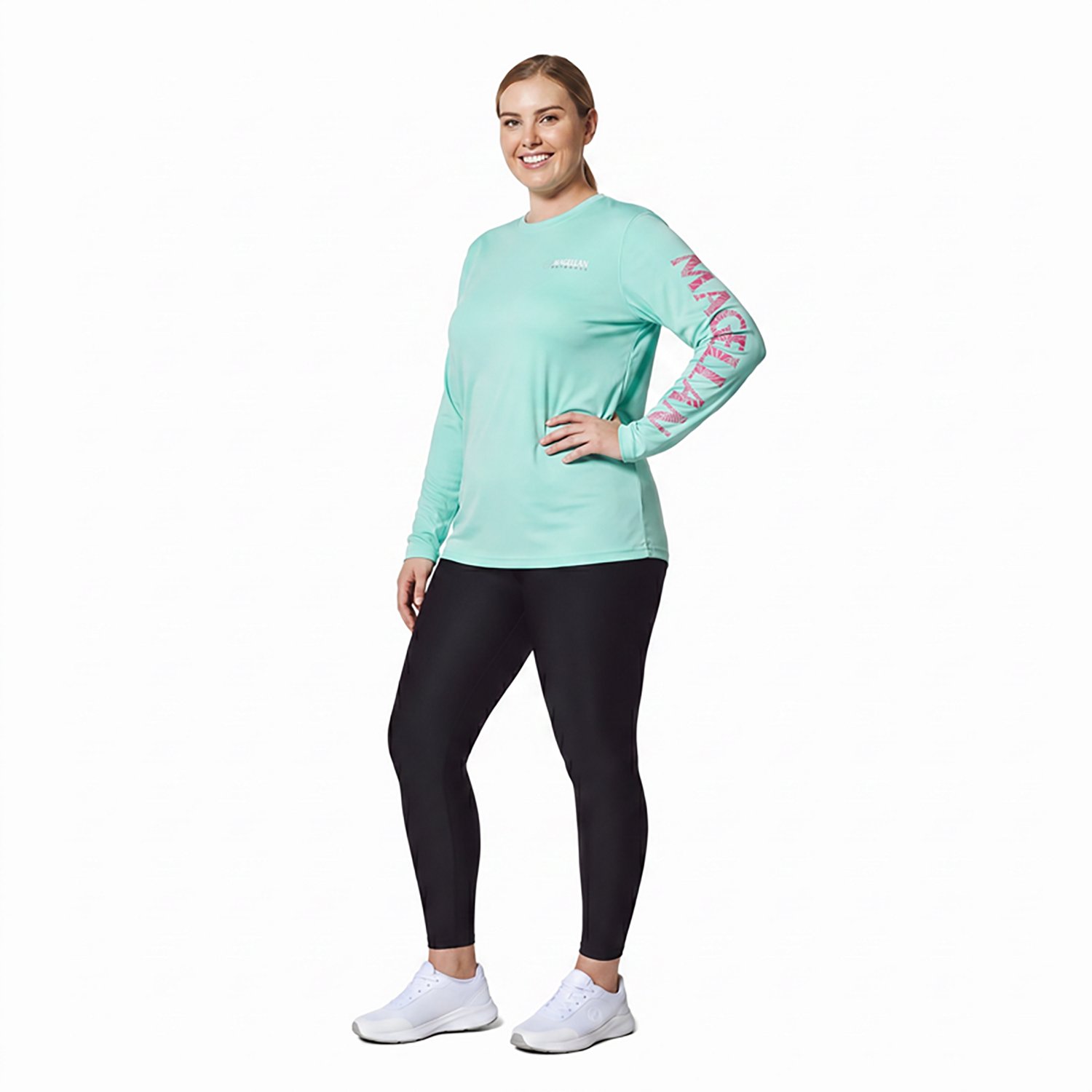 Magellan Outdoors Women's Caddo Lake Logo Long Sleeve T-Shirt - view number 8