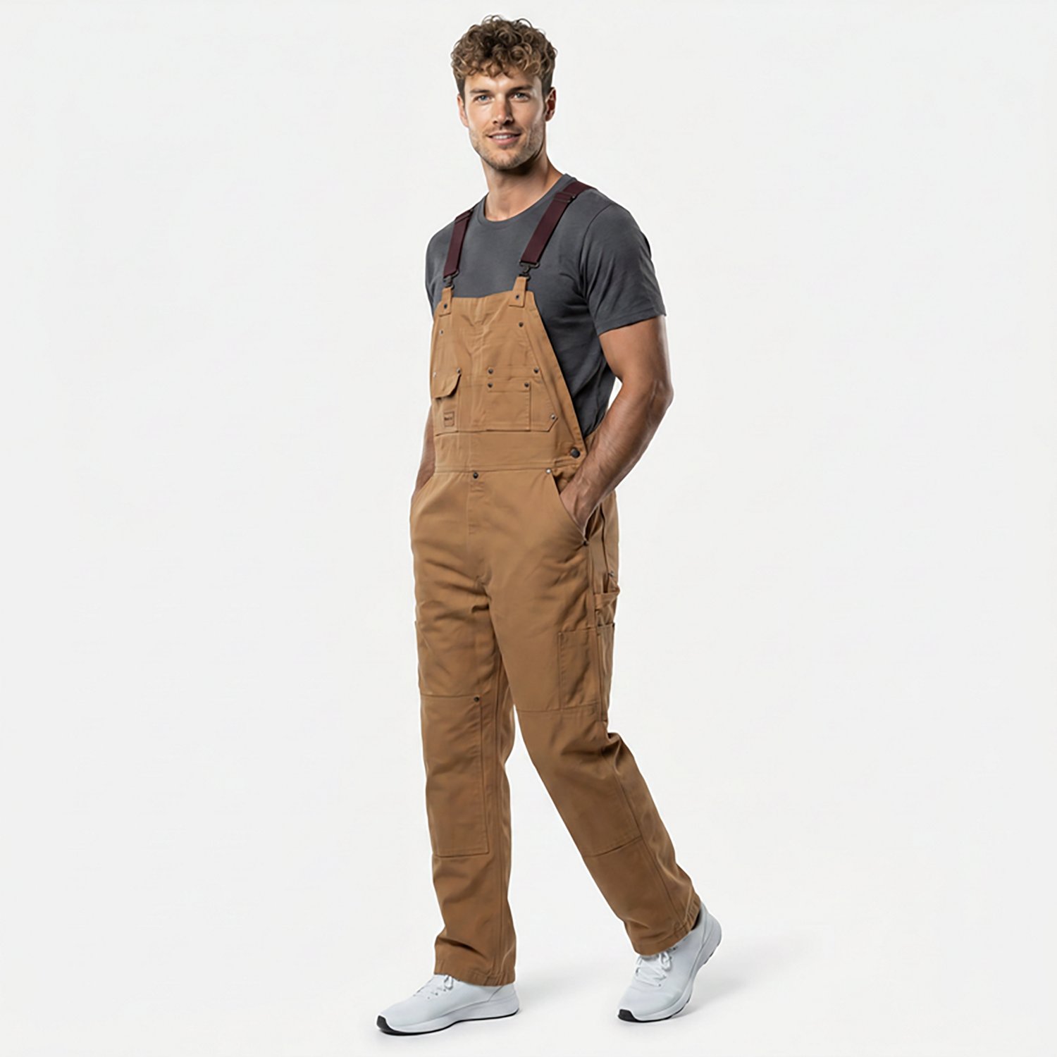Brazos Men's Carpenter Insulated Overall - view number 2