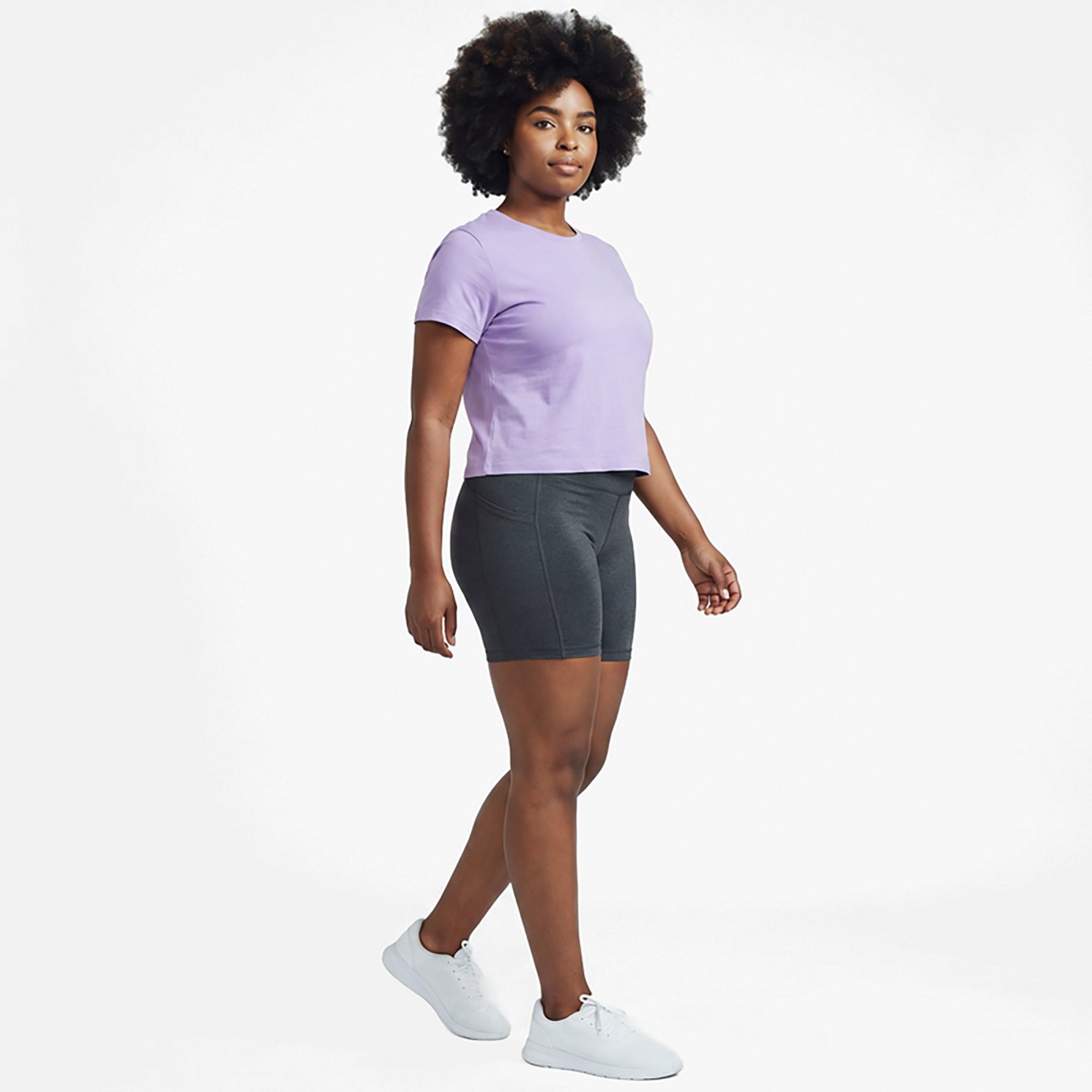 BCG Women's Hi Rise 5"  Bike Shorts