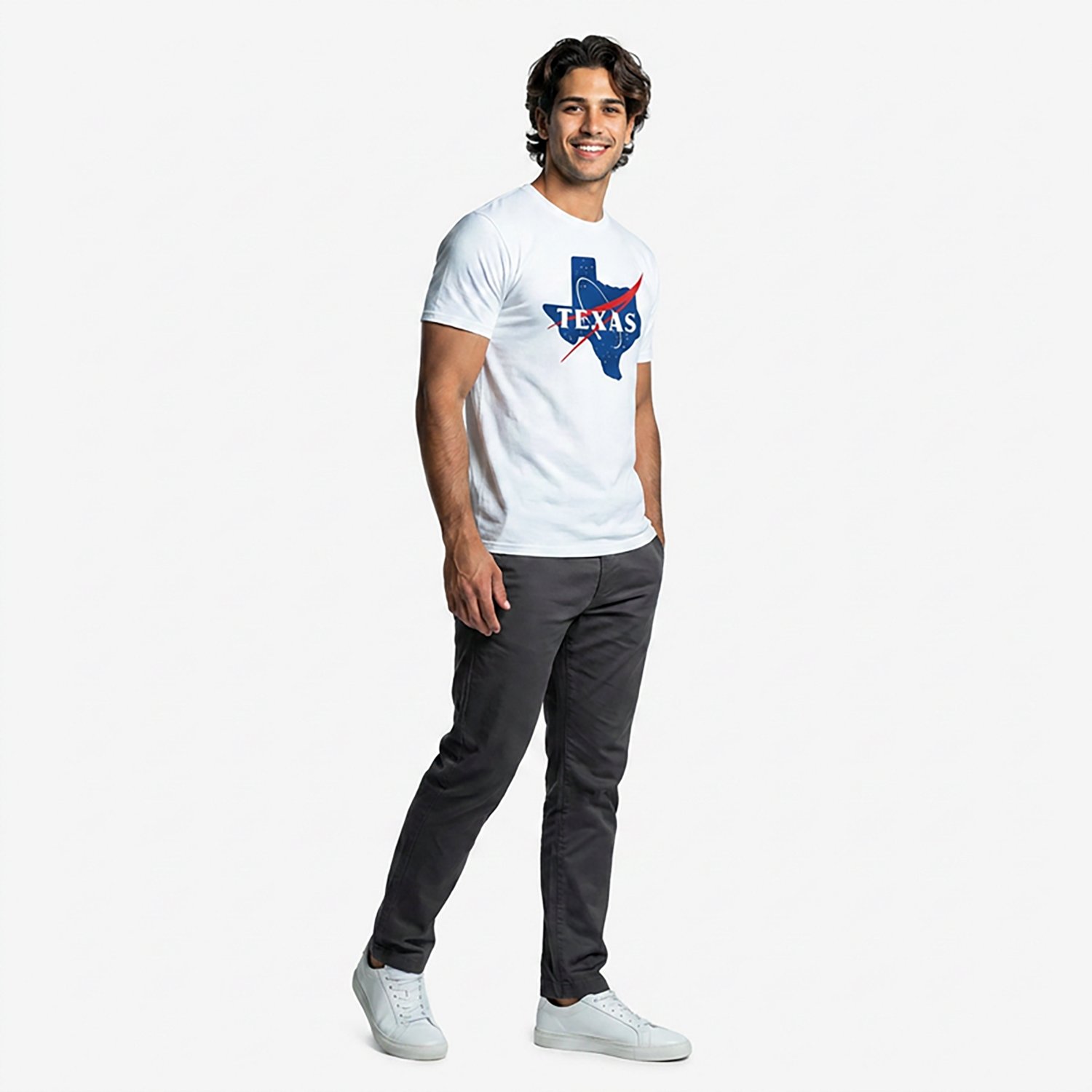 State Life Men's Texas Out Of Space Short Sleeve Graphic T-shirt