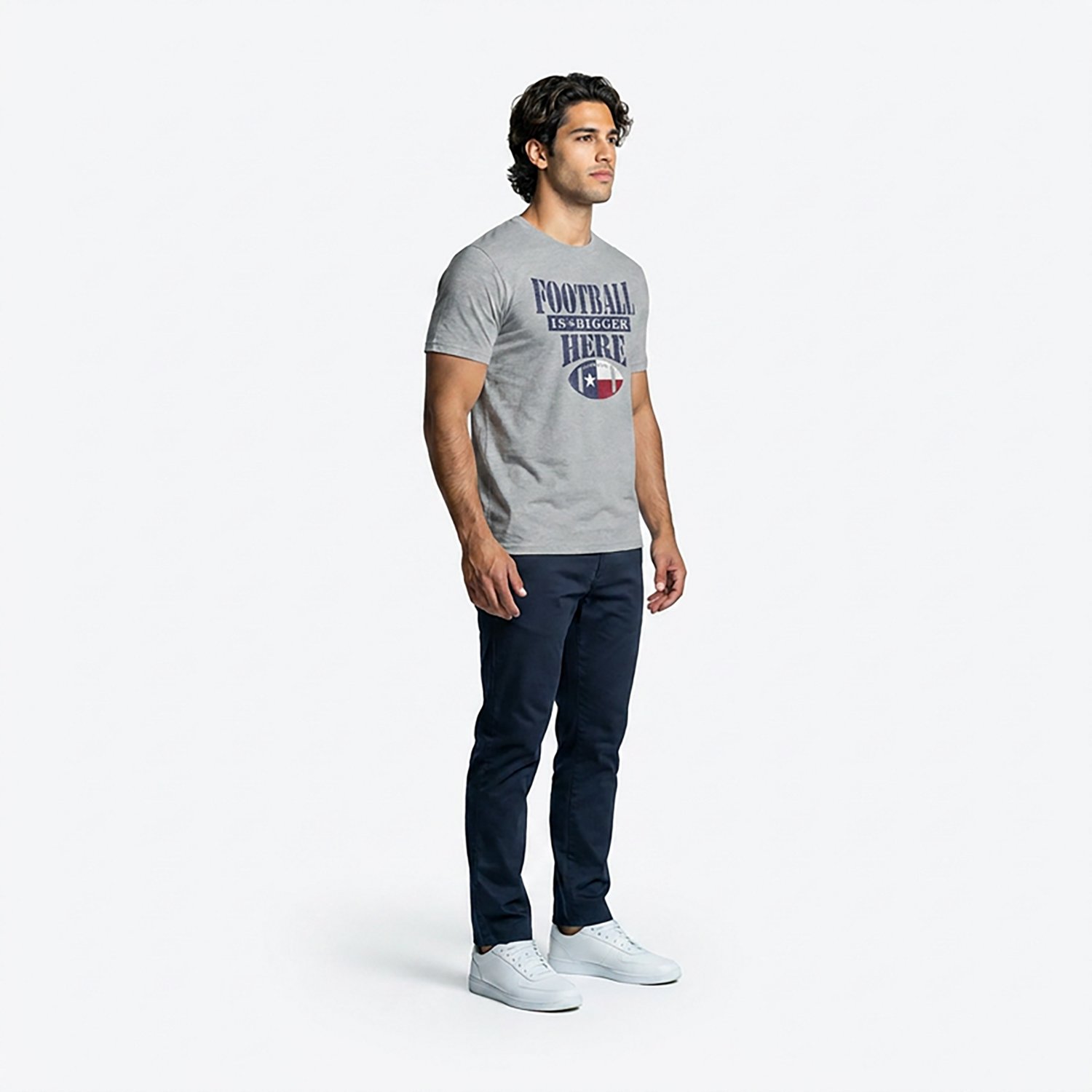 State Life Men's Texas Football Bigger Short Sleeve T-Shirt