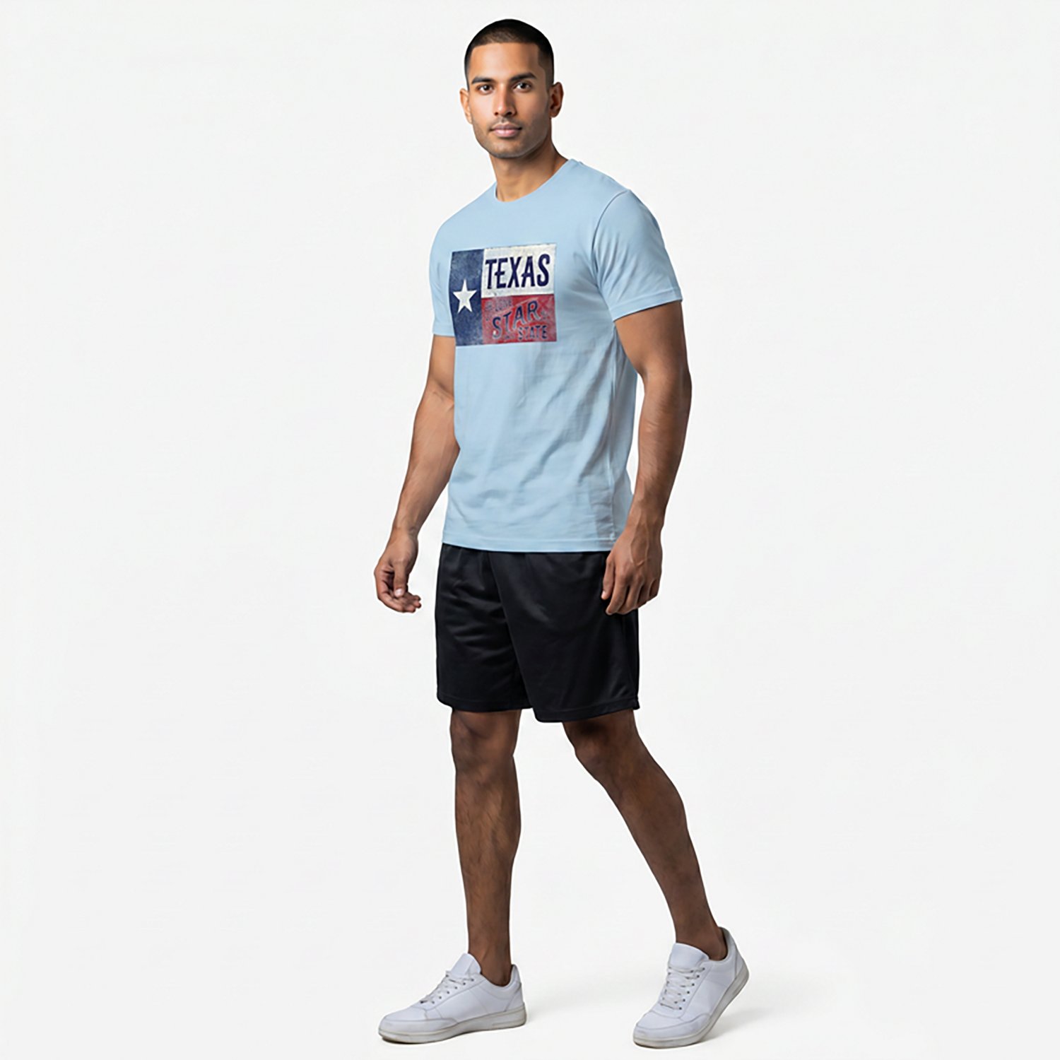State Life Men's Texas Proud Flag Short Sleeve T-shirt - view number 3