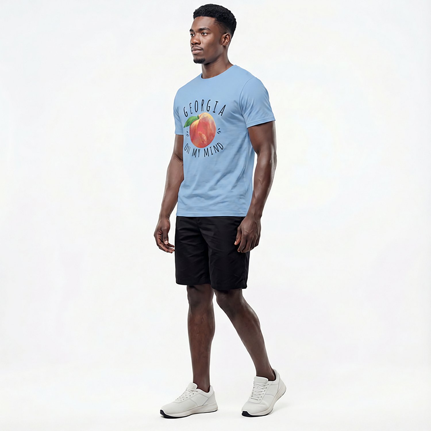 State Life Men's Georgia Peach Short Sleeve T-shirt | Academy