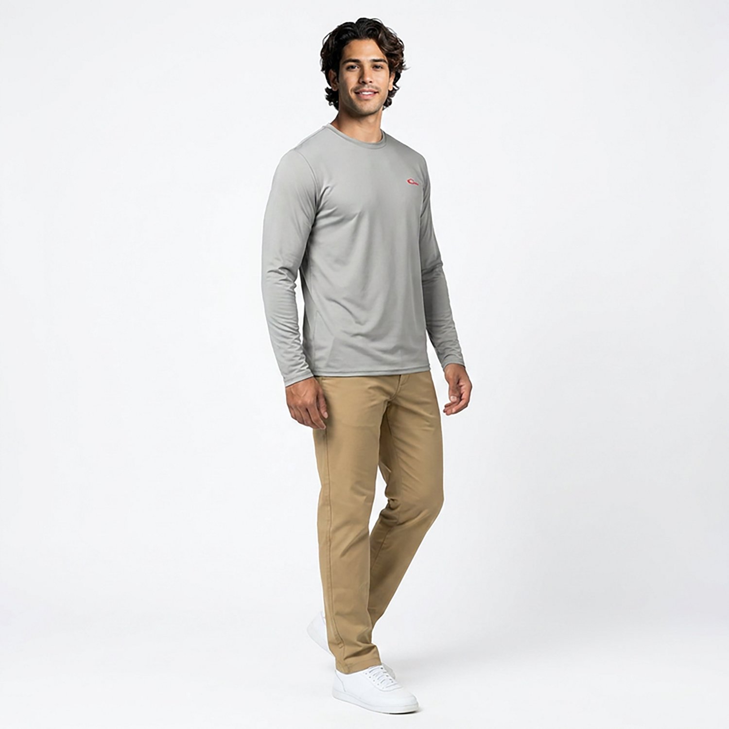 Drake Men's Icon Americana Long Sleeve Graphic T-shirt - view number 3