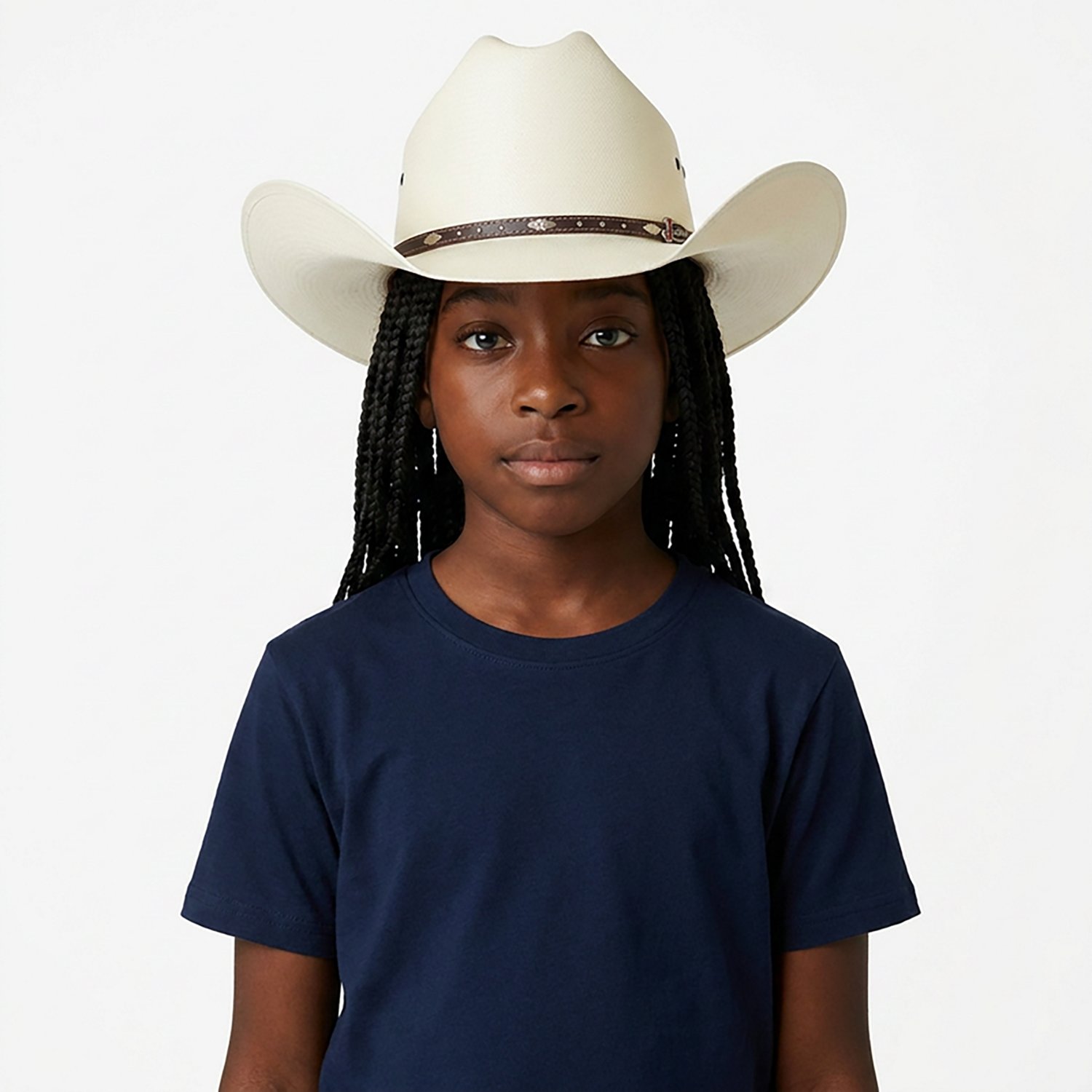 Justin Kids' Black Hills Junior Straw Hat                                                                                        - view number 3