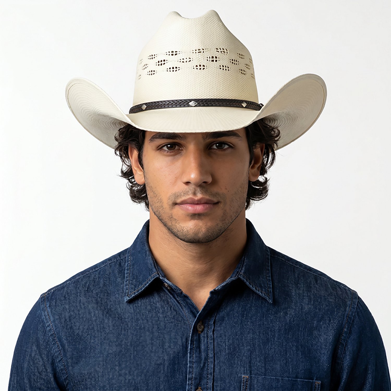 Justin Falcon Straw Hat                                                                                                          - view number 2