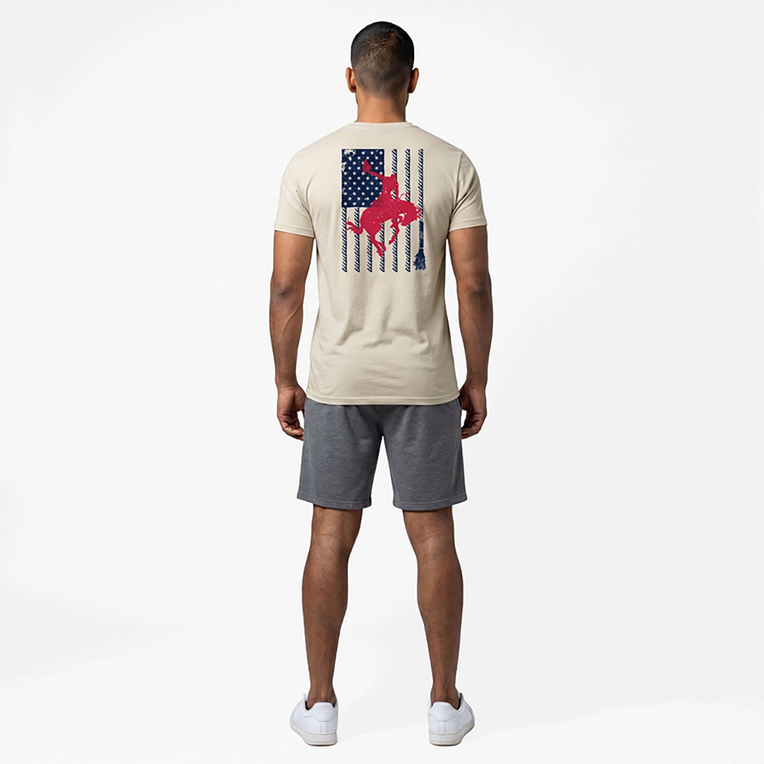 Hooey Men's Bronc Flag Short Sleeve T-shirt