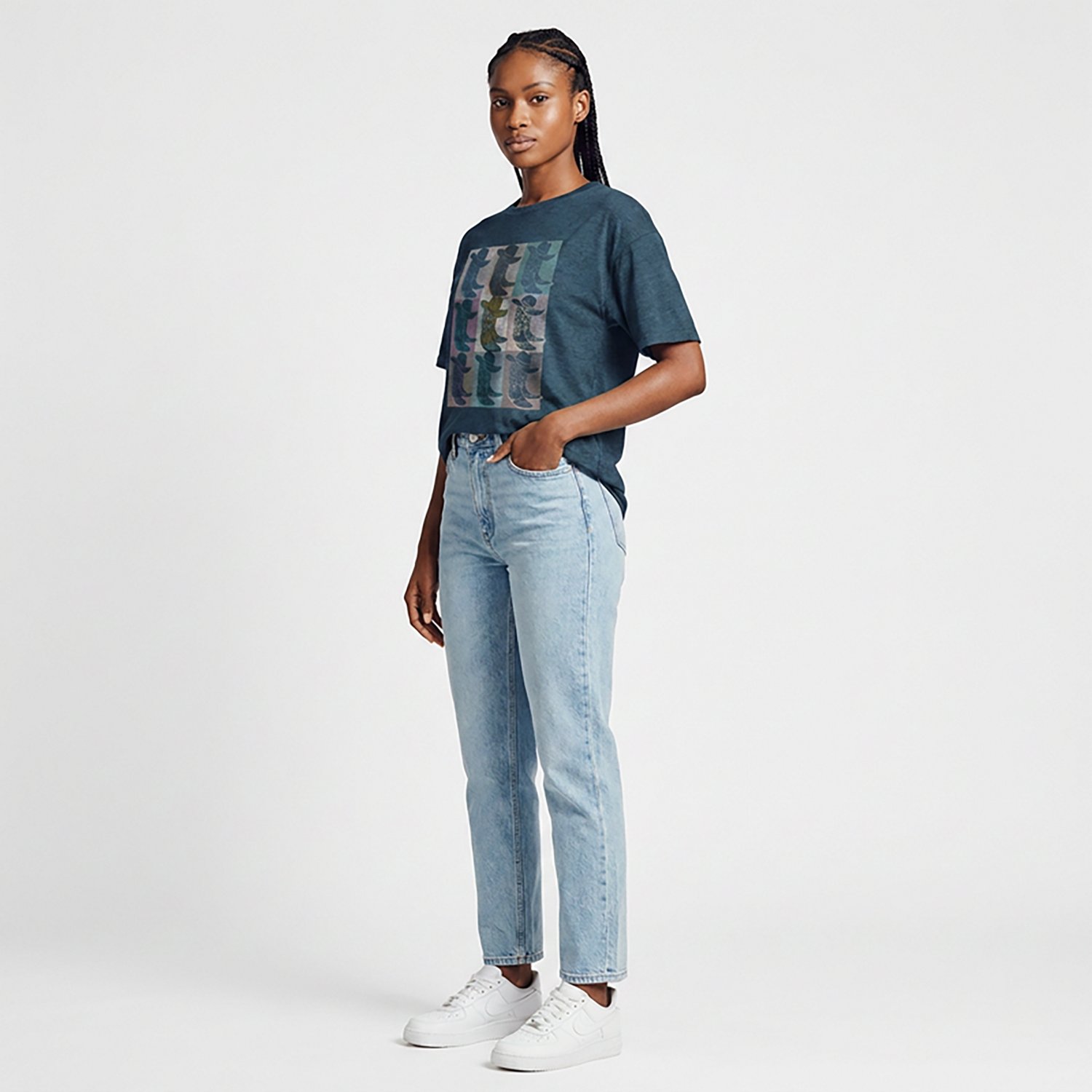 Live Outside the Limits Women's Boot Box Oversize T-shirt