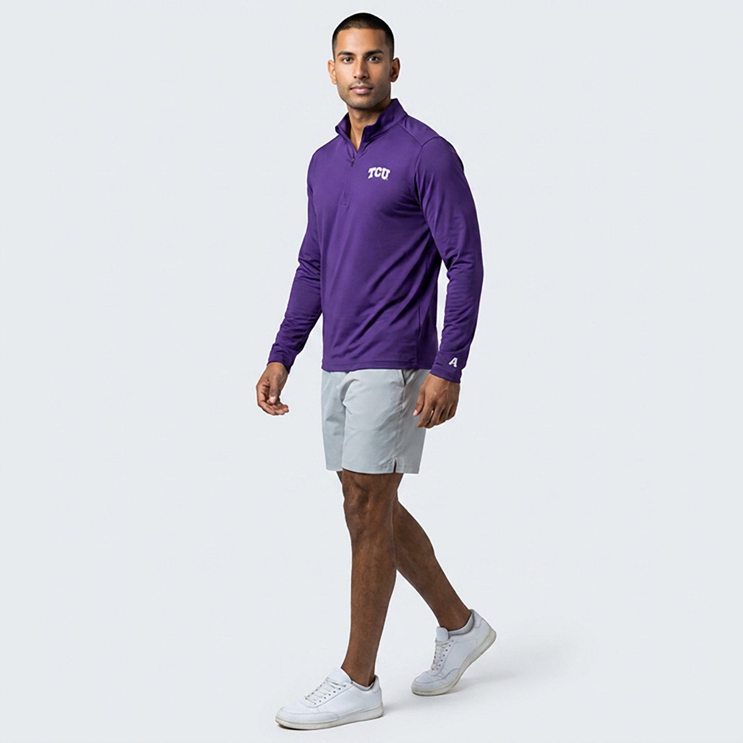 Antigua Men's Texas Christian Horned Frogs Tribute Quarter Zip Pullover