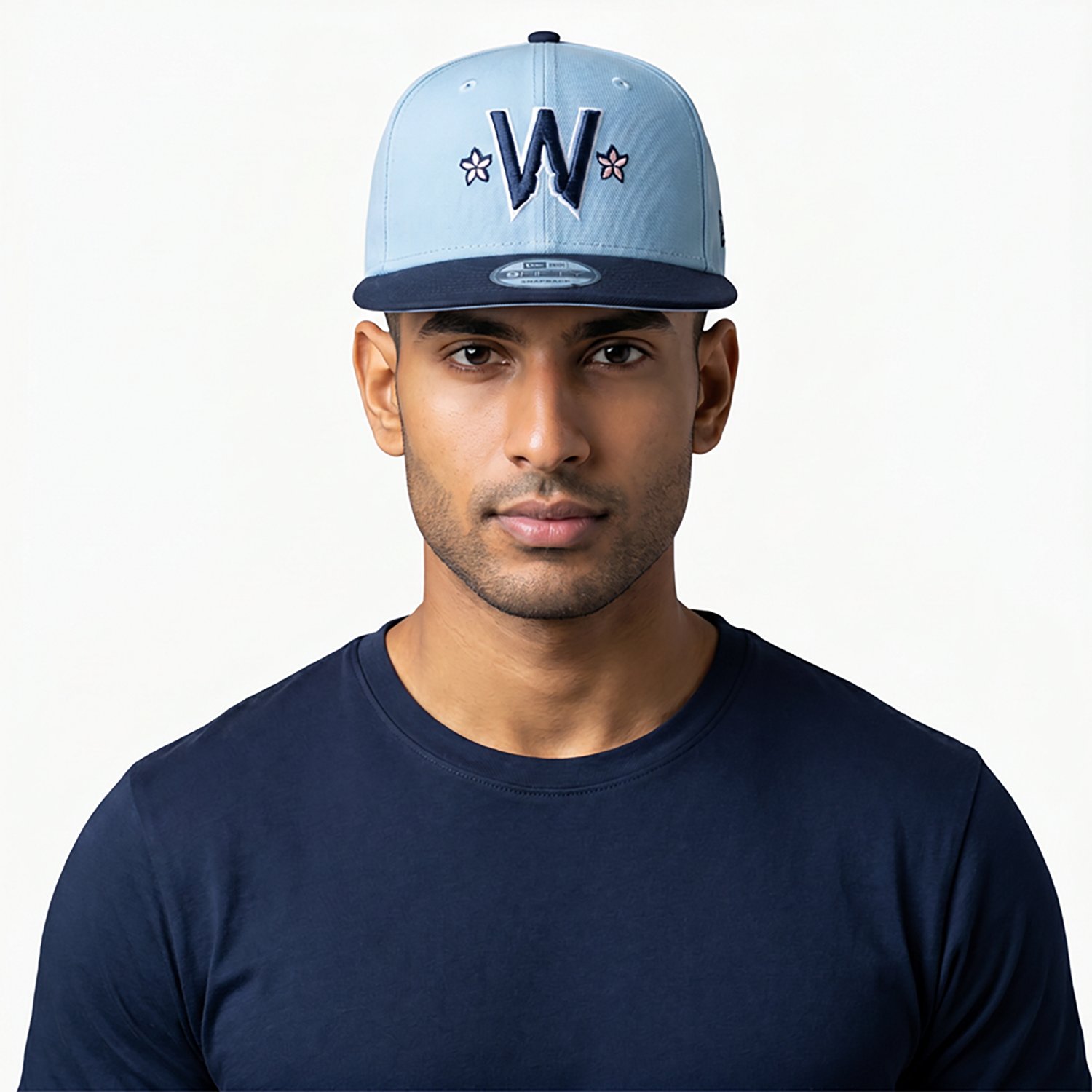 New Era Light Navy Washington Nationals 2025 City Connect 9FIFTY Snapback Hat