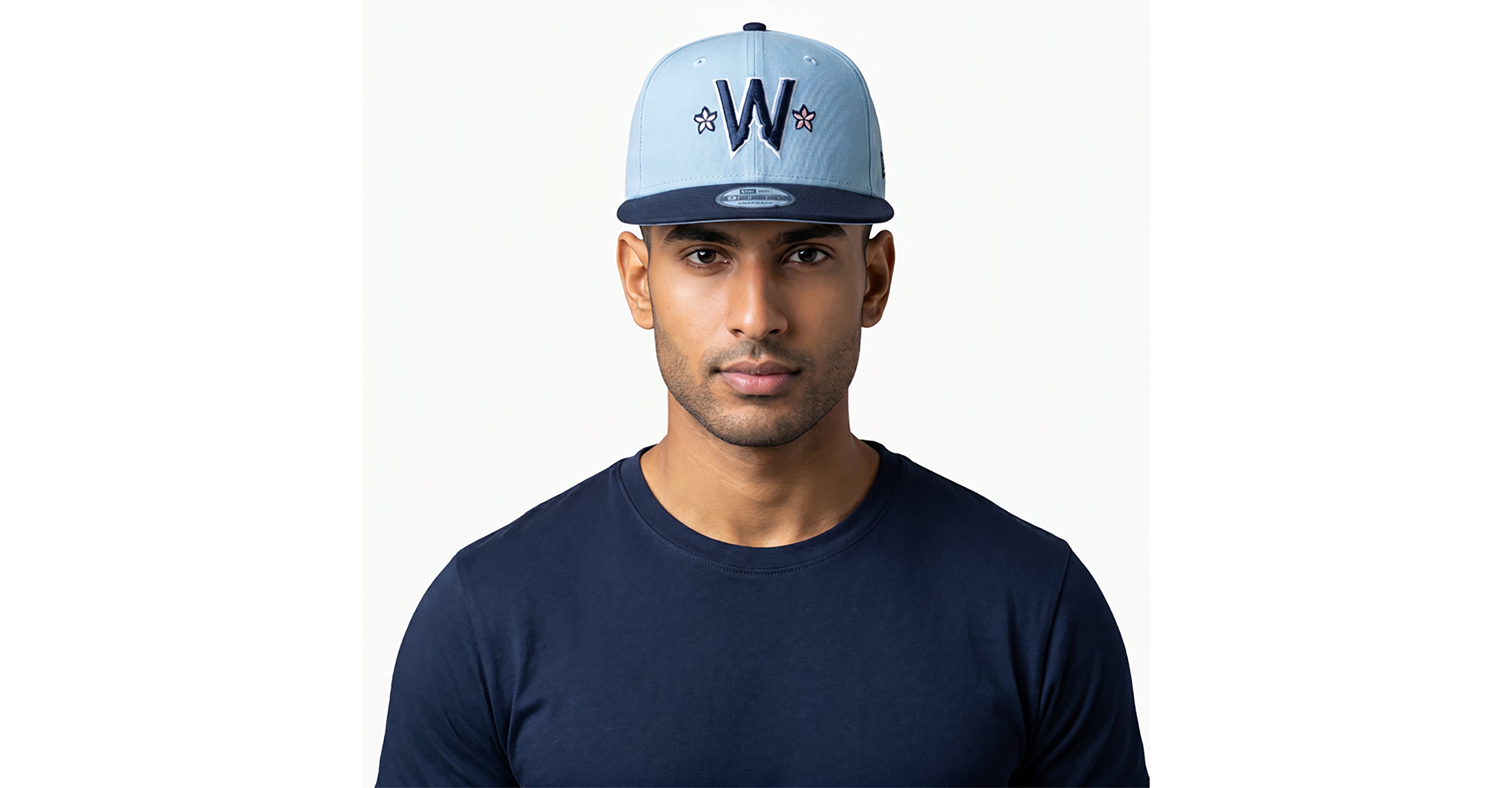 New Era Light Navy Washington Nationals 2025 City Connect 9FIFTY Snapback Hat