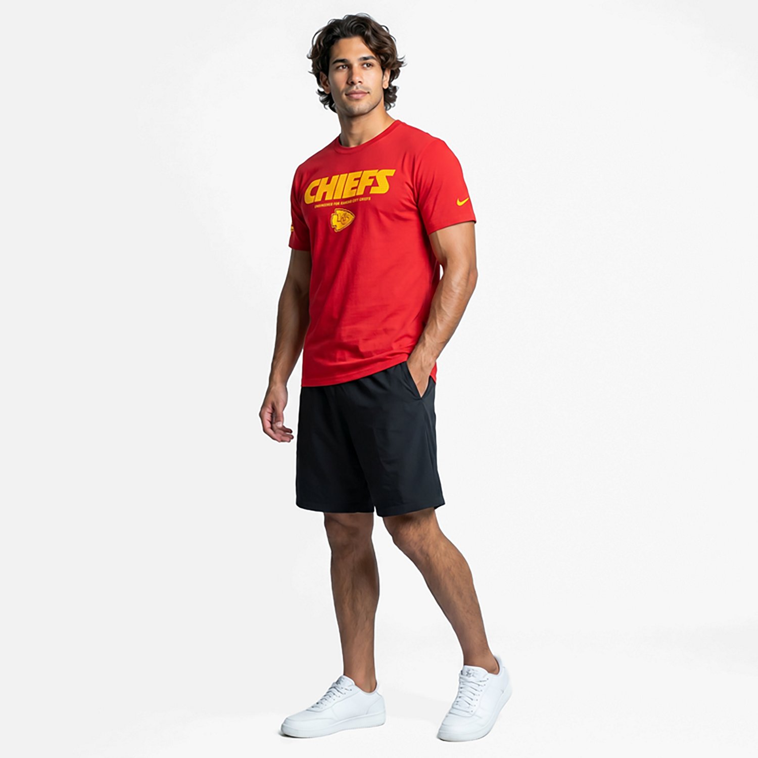 Nike Men's Chiefs DF TM Issue Crew T-shirt - view number 3