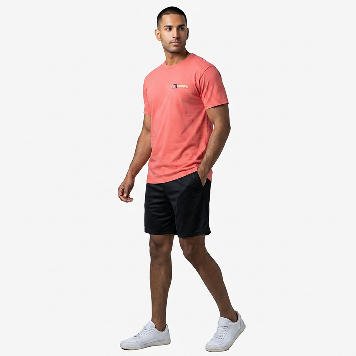 FLOGROWN Men's Crest Beach Poster Short Sleeve T-shirt
