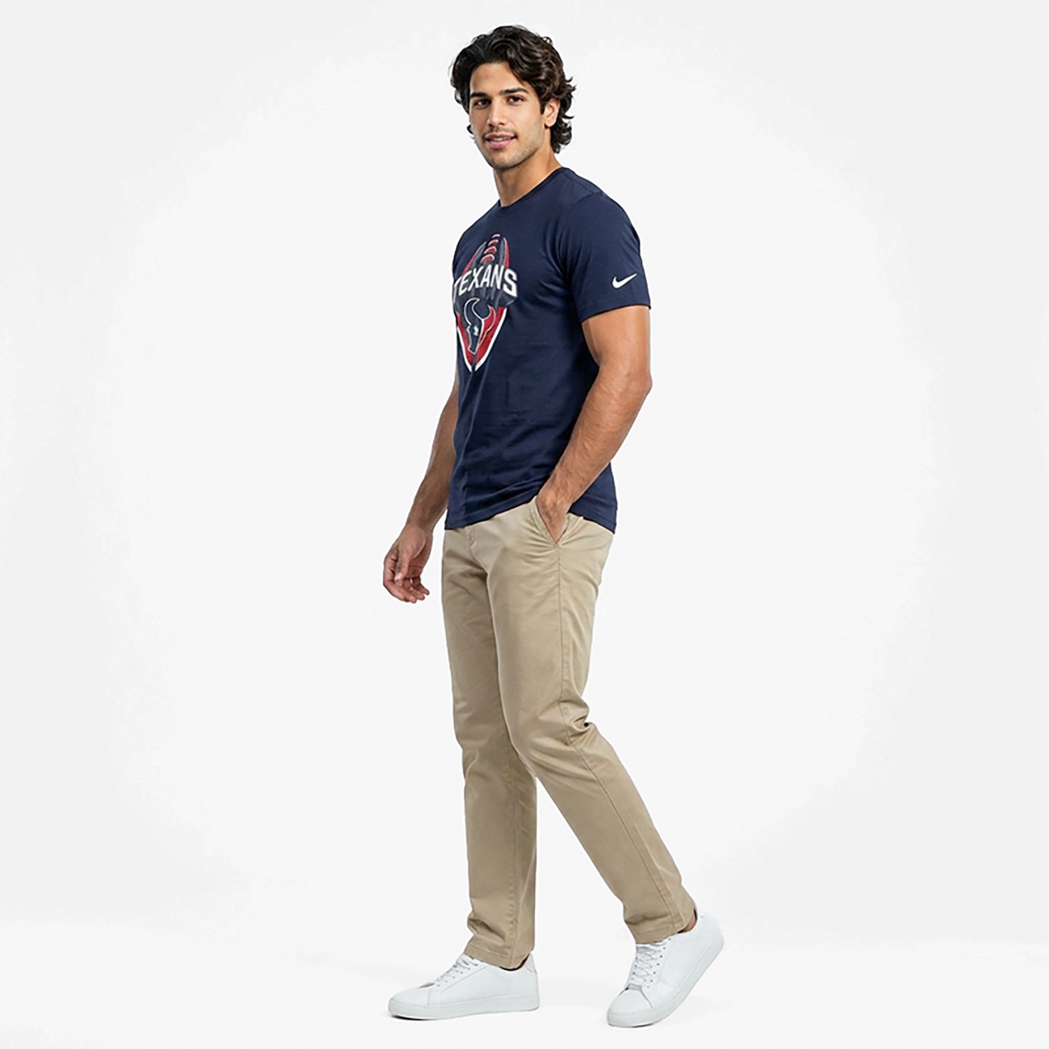 Nike Men's Houston Texans Legend Icon Short Sleeve T-shirt