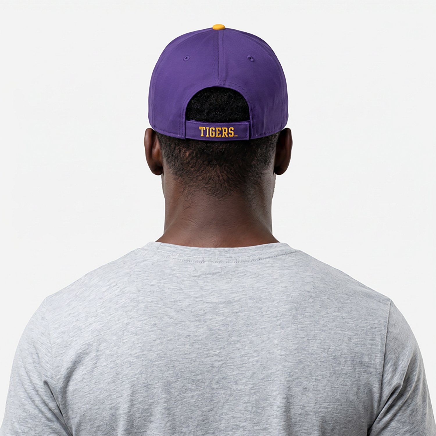 Nike Adults' LSU Dri-Fit Academic Helmet Logo Structured Club Cap