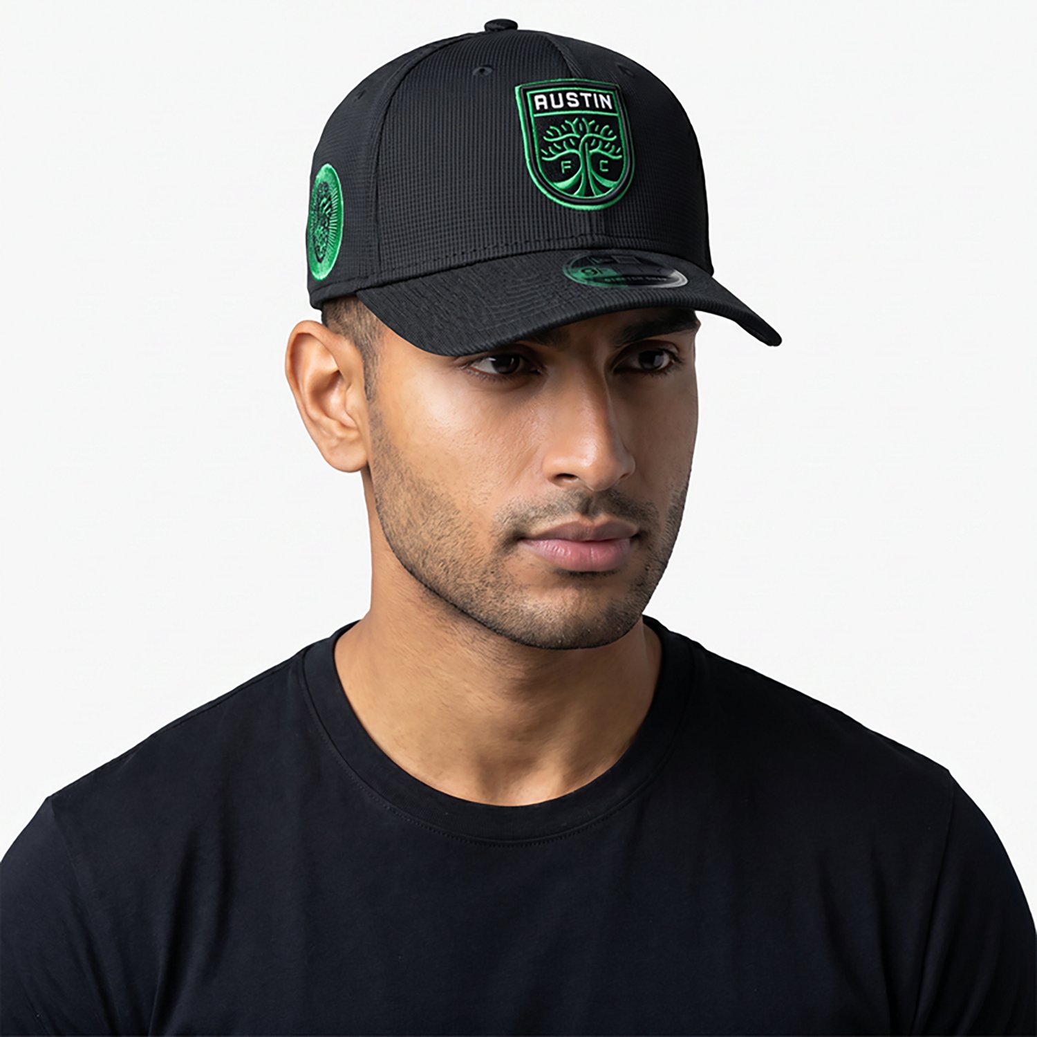 New Era Austin FC Adults' Jersey Hook 9SEVENTY Stretch Snap Cap - view number 2