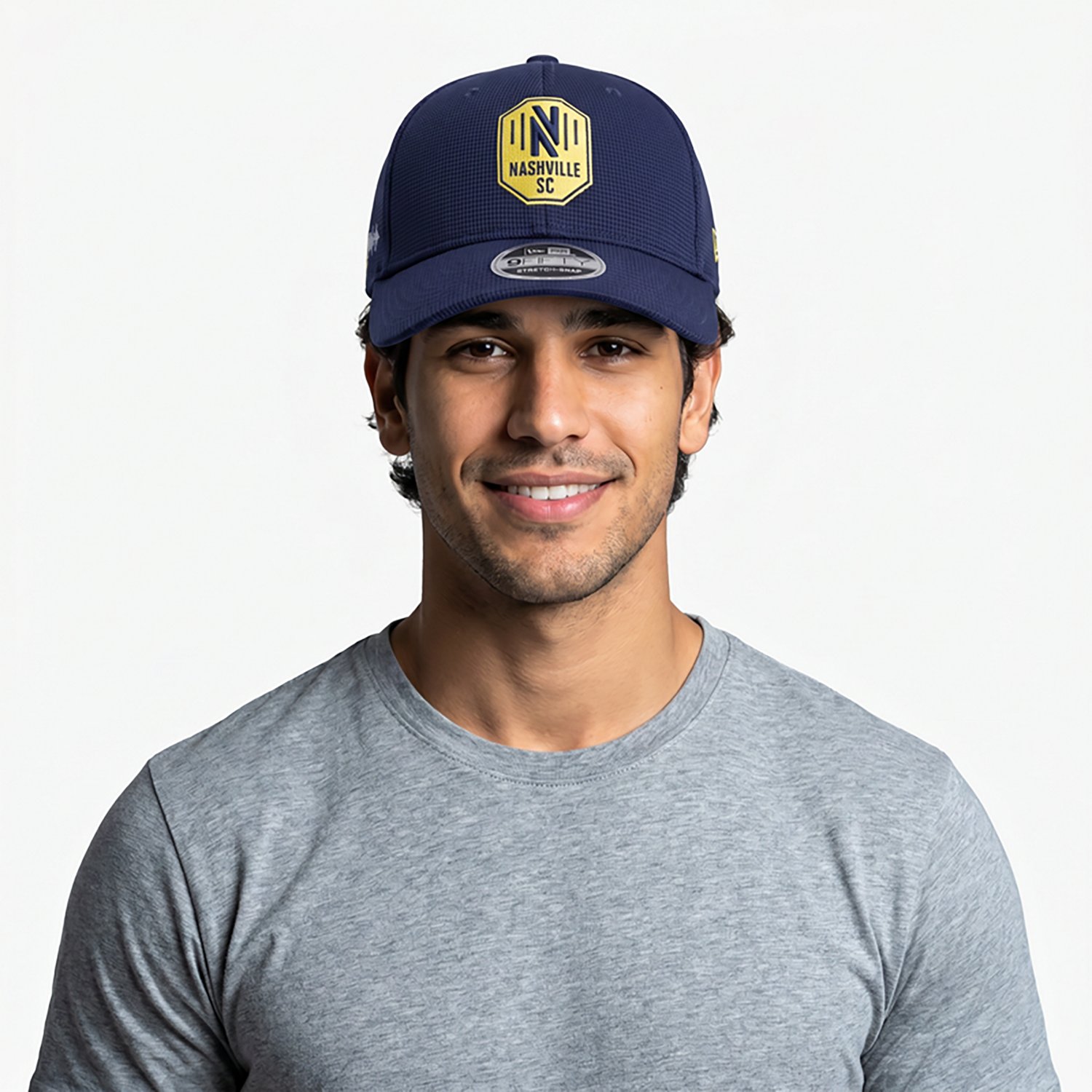 New Era Adults' Nashville SC Jersey Hook 9SEVENTY Stretch Snapback Cap - view number 2