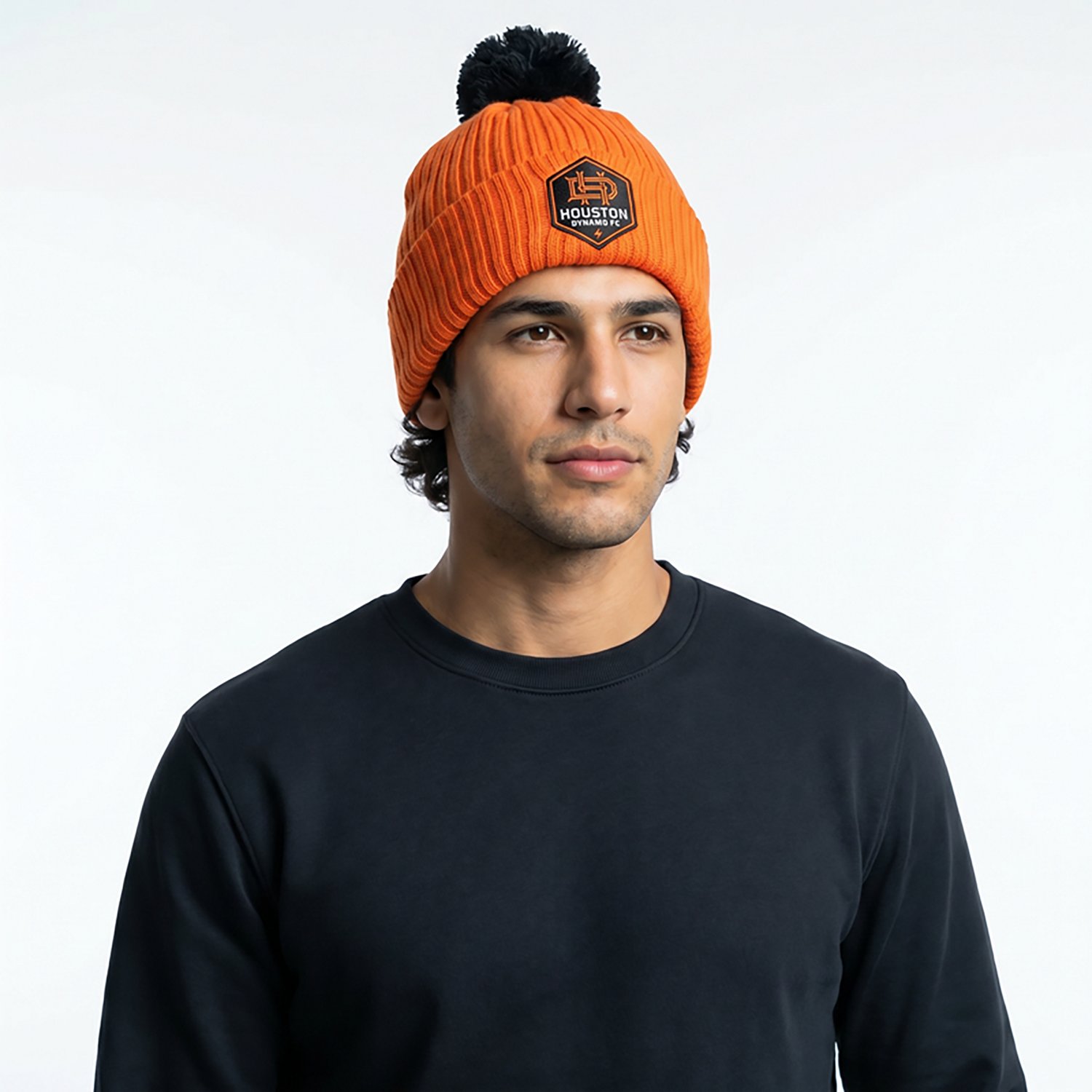 New Era Houston Dynamo Jersey Hook Knit Beanie - view number 2