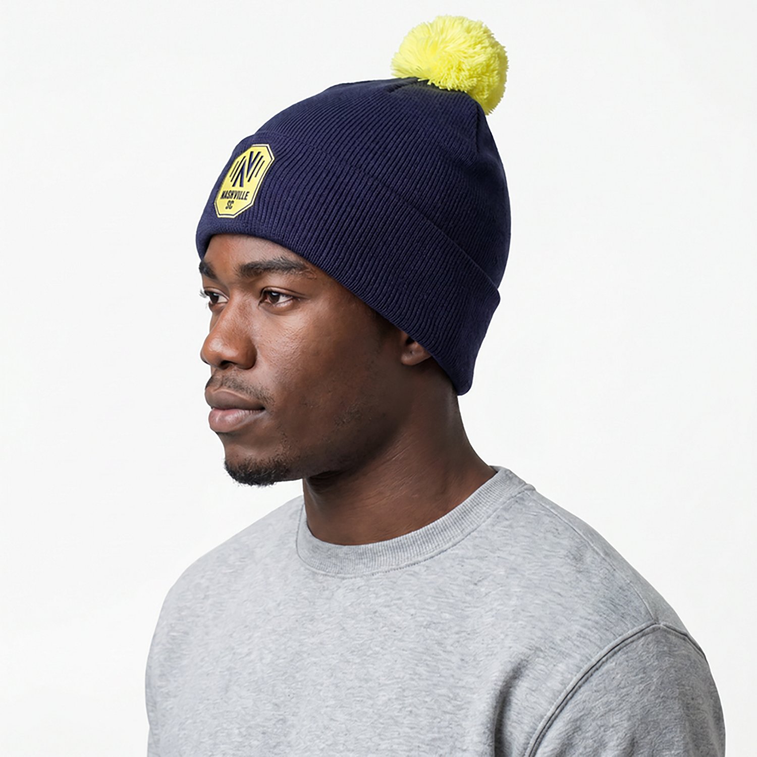 New Era Nashville SC Jersey Hook Knit Beanie - view number 3