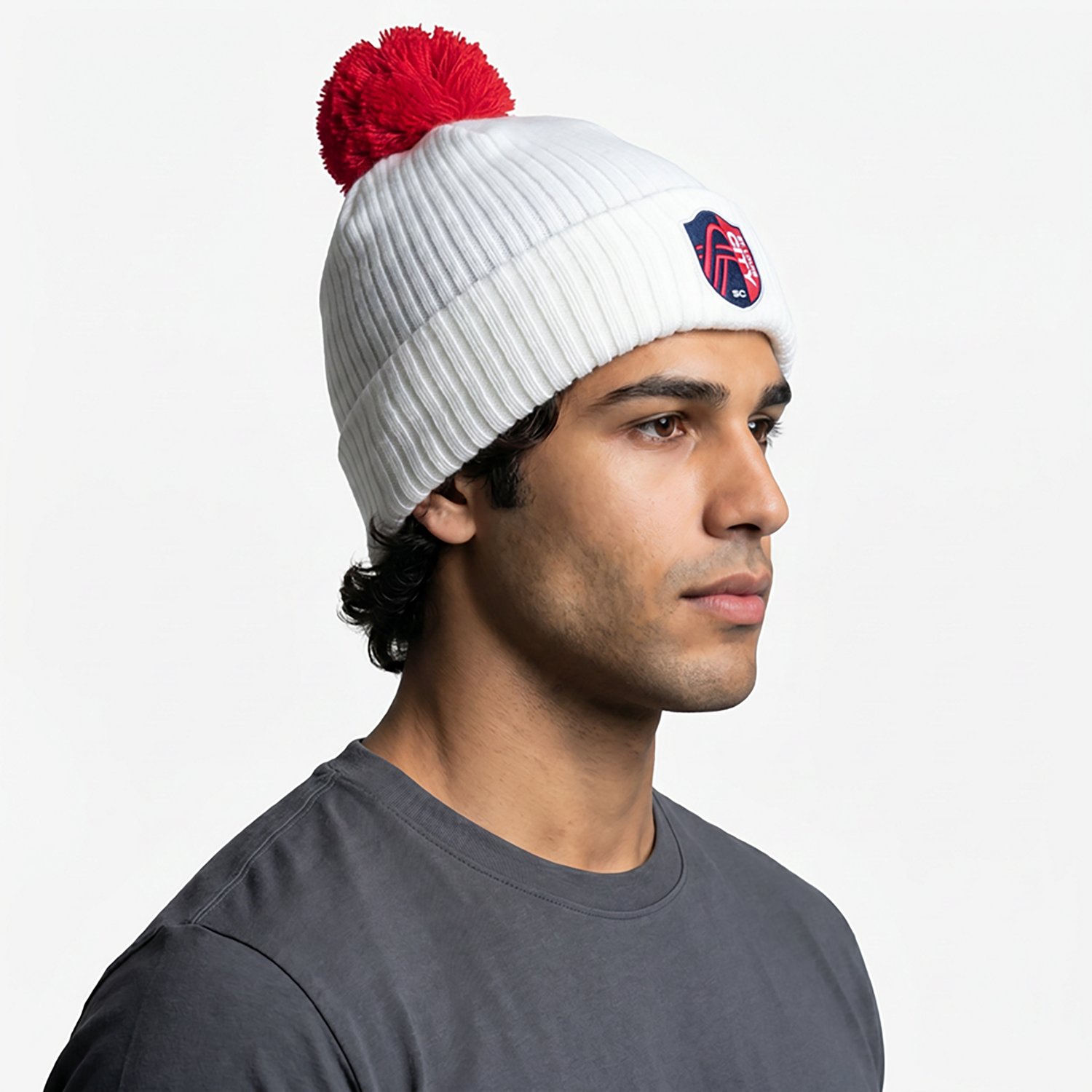 New Era St. Louis City SC Jersey Hook Knit Beanie - view number 3