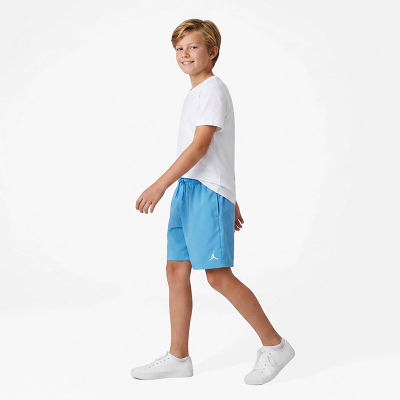 Jordan Boys' Jumpman Woven Play Shorts, Medium, University Blue