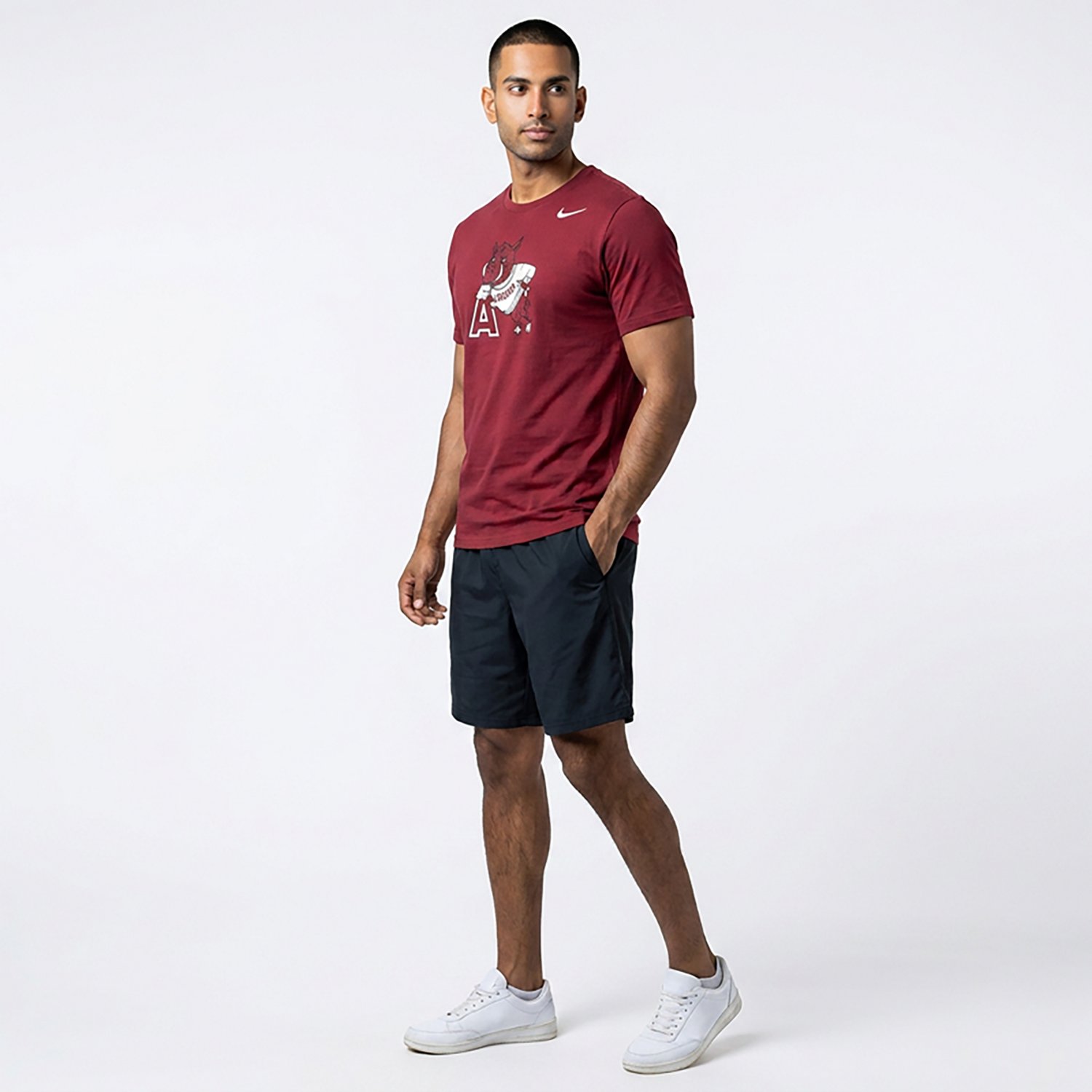 Nike Men's Arkansas Vintage Logo T-shirt - view number 2
