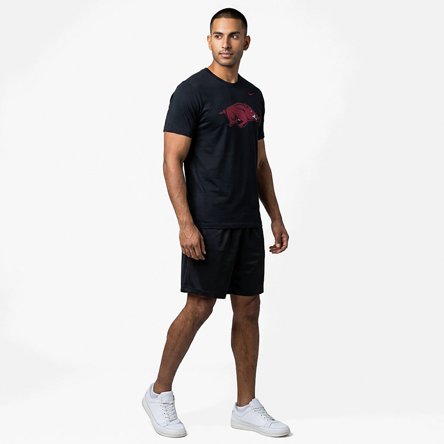 Nike Men's University of Arkansas Primary Logo Graphic T-shirt