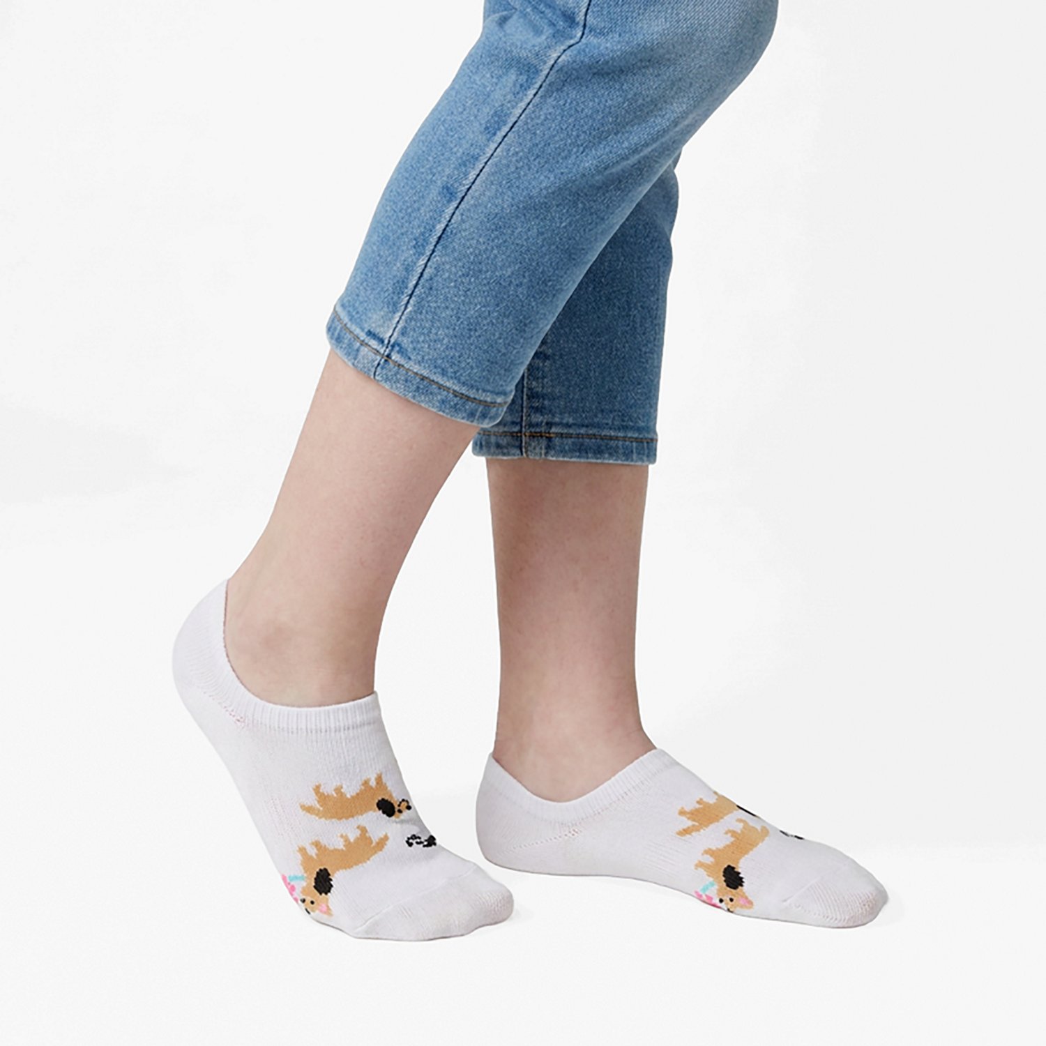 BCG Youth Paw-sitive Footie Socks 6-Pack