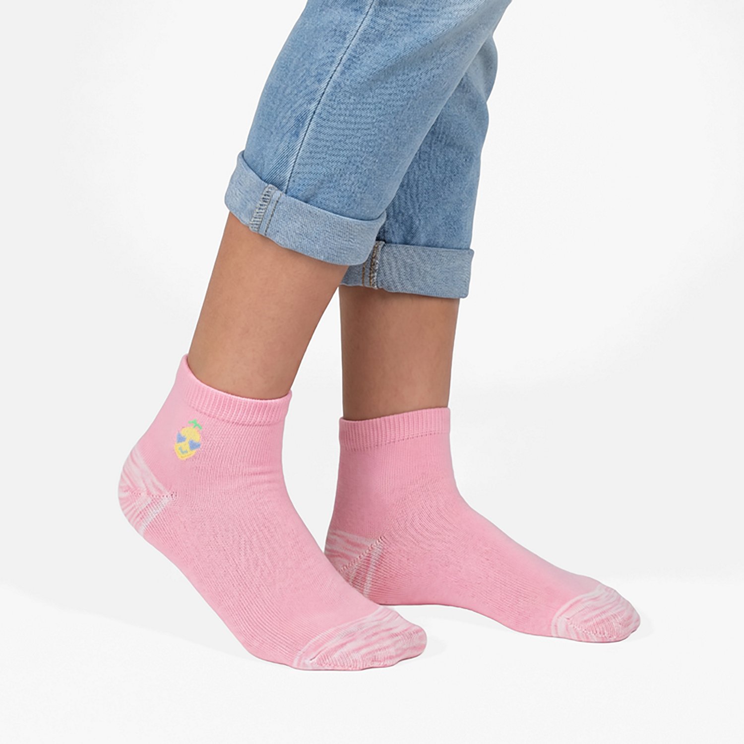 BCG Youth Fresh Squeezed Quarter Socks 6-Pack