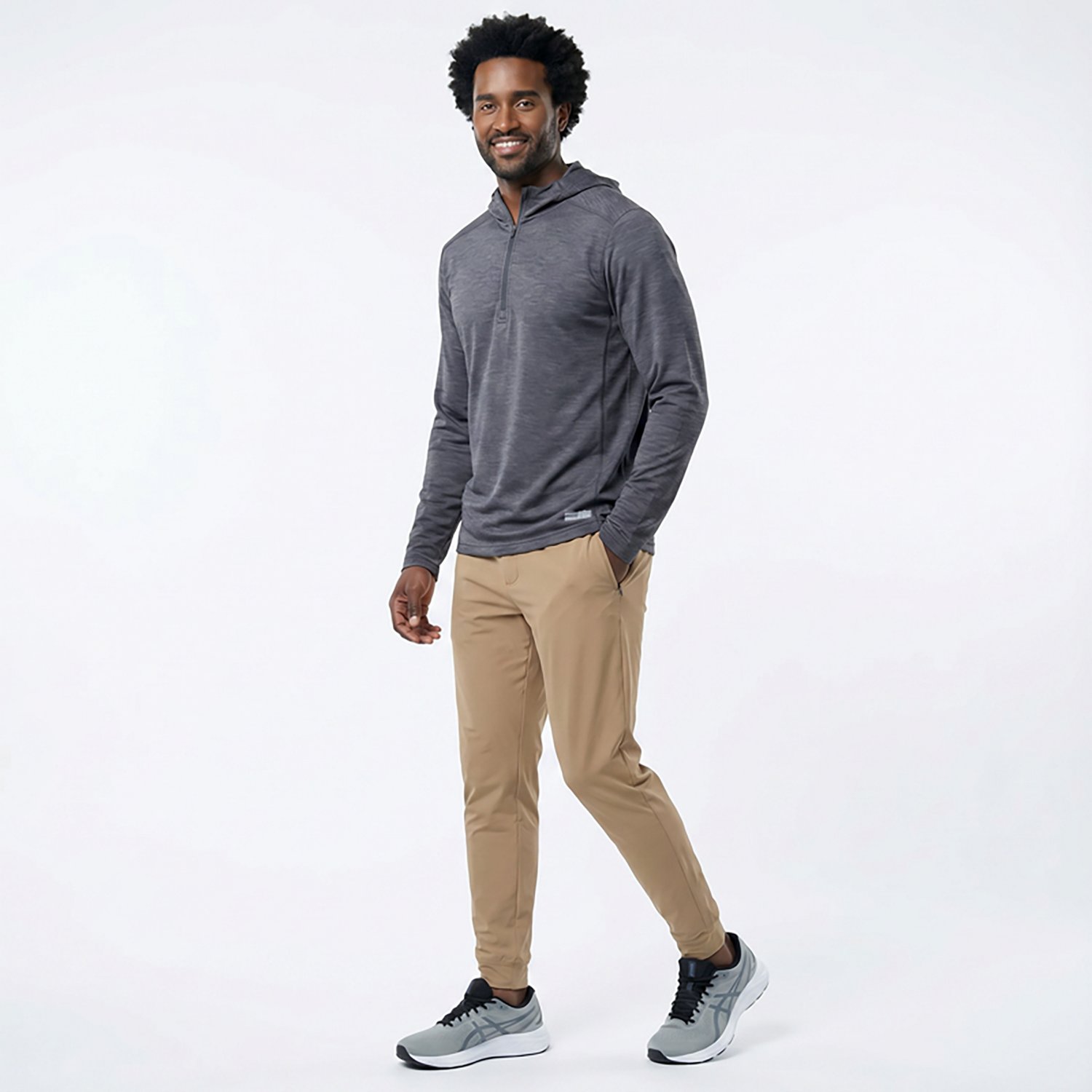 BCG Men's Performance Fleece Funnel 1/4-Zip Top - view number 3